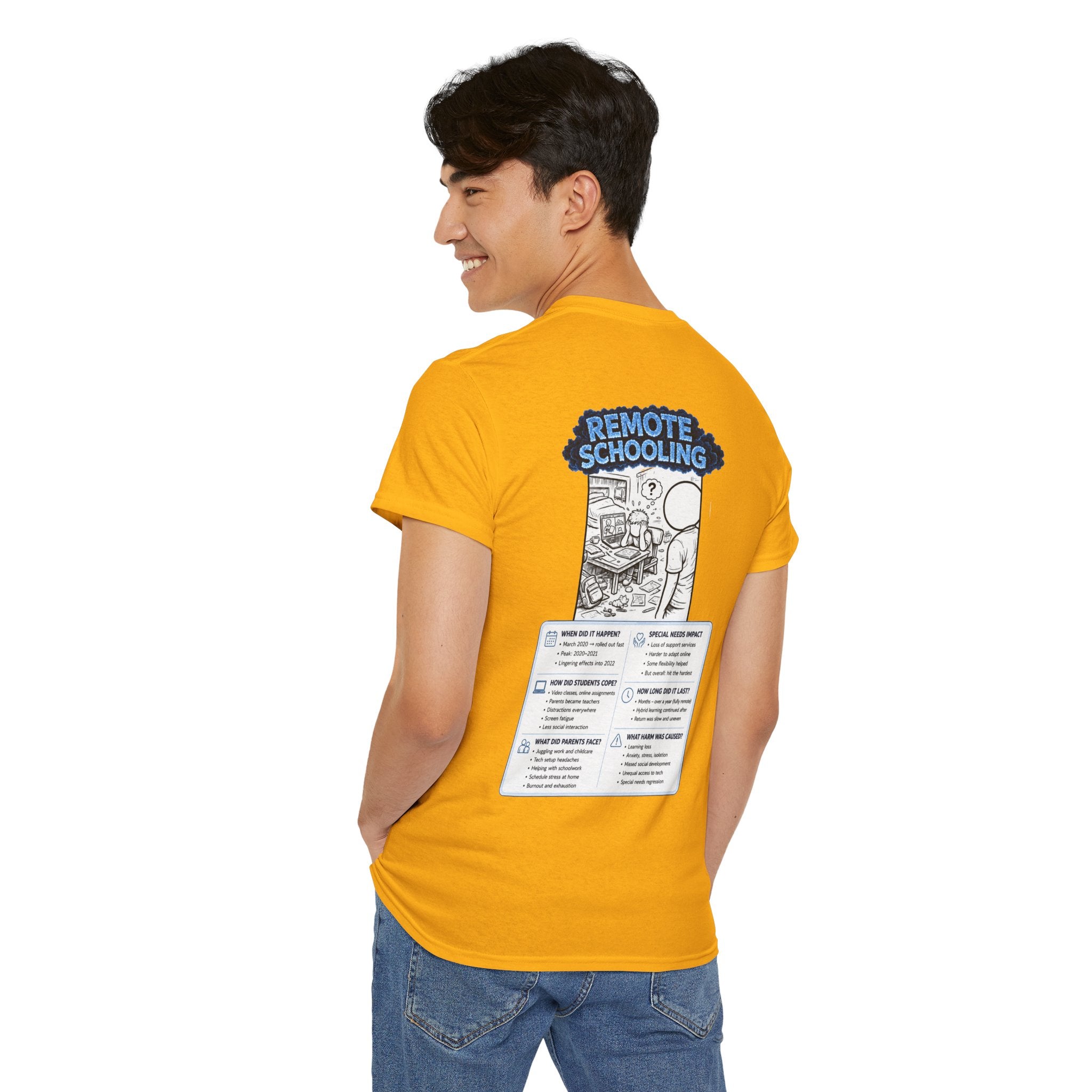 I Survived 2020 — LOCKDOWN S3:E3: Director's Cut "Remote Schooling" Documentary Tee