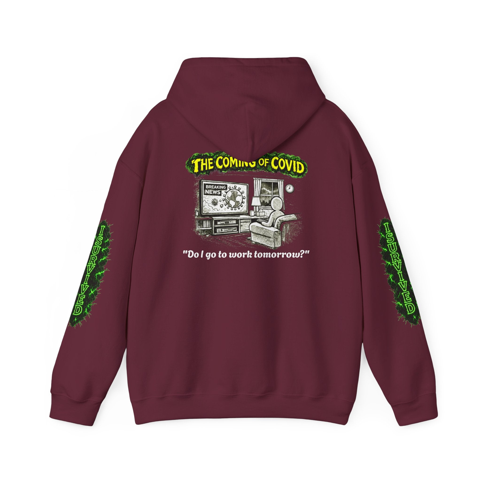 I Survived 2020 — PANDEMIC S1:E2: Director's Cut "The Coming of COVID" Hoodie