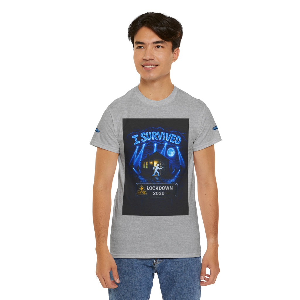 I Survived 2020 — S3:E3 "Remote Schooling" | Lockdown Edition Documentary Unisex Heavy Cotton Tee (SPECIAL EDITION)