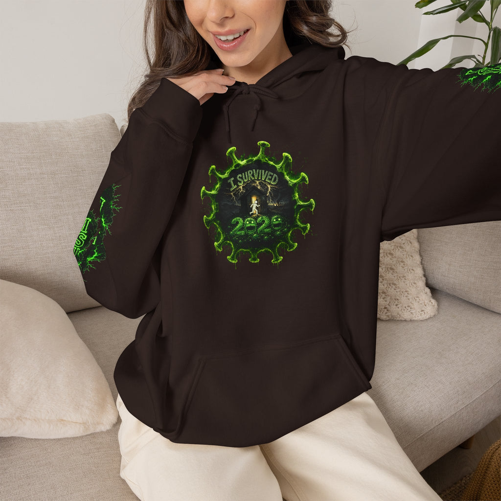 I Survived 2020 — Director's Cut S1:E1 "COVID-19: The Coronavirus" | Pandemic Edition Hoodie Sweatshirt