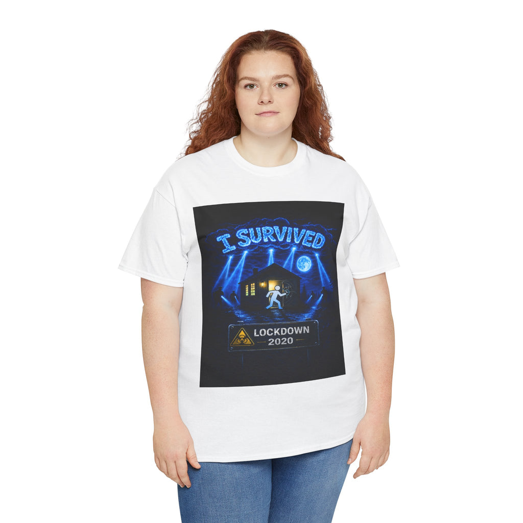Copy of  I Survived 2020 — S3:E1 "Quarantine" | Lockdown Edition Documentary Unisex Heavy Cotton Tee