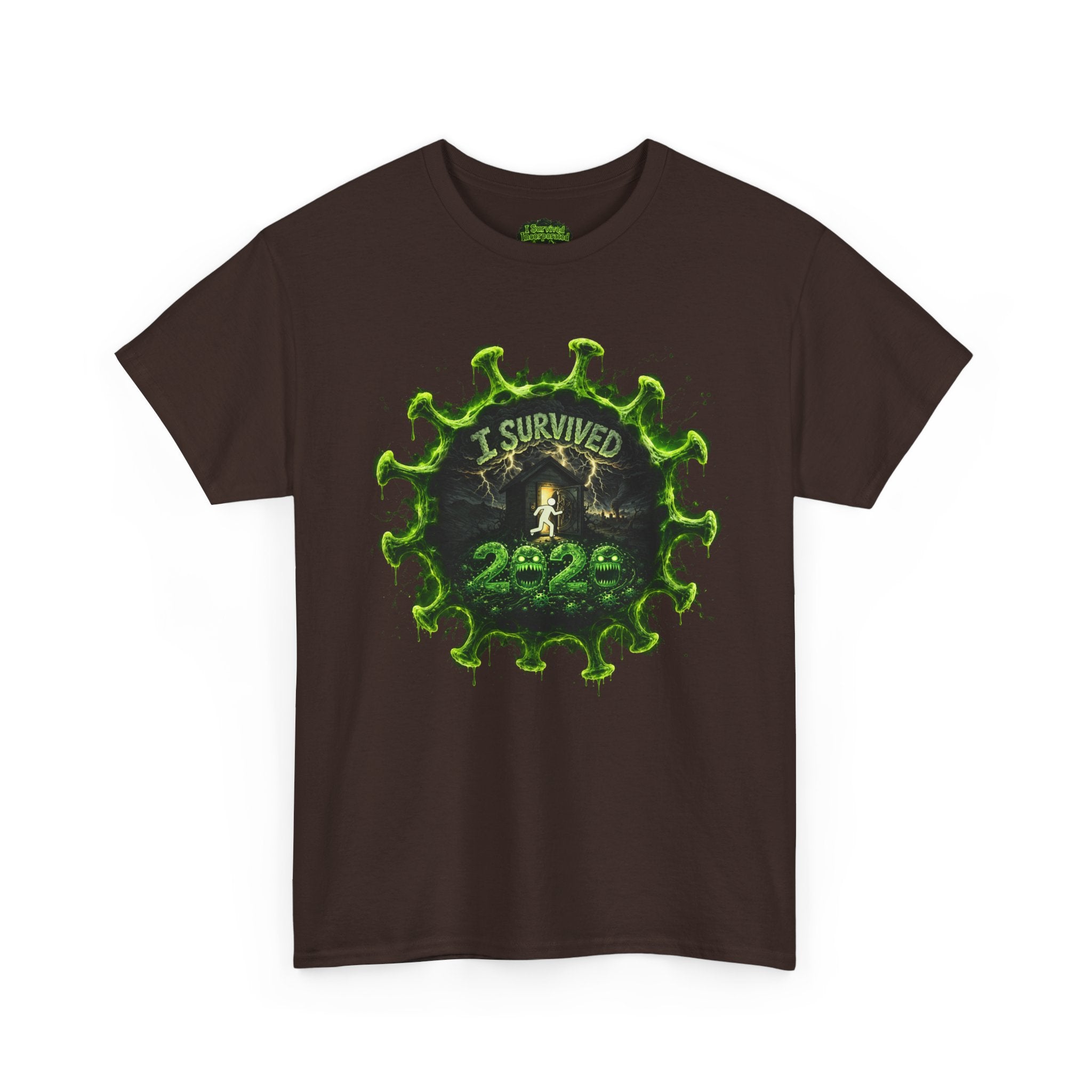I Survived 2020 — Director's Cut S1:E4 "Mask Madness Mayhem Moment" | Pandemic Edition Unisex Heavy Cotton Tee