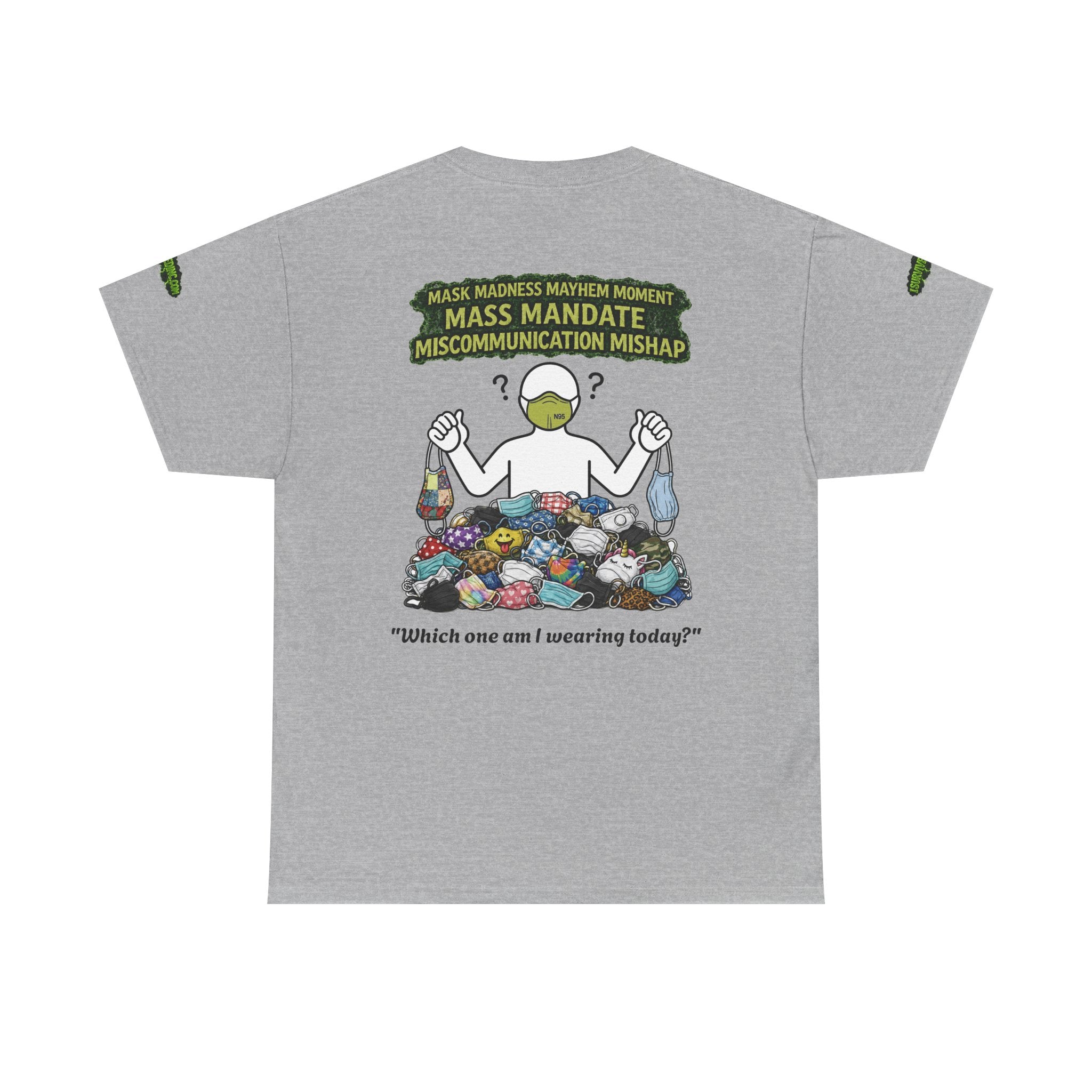 I Survived 2020 — Director's Cut S1:E4 "Mask Madness Mayhem Moment" | Pandemic Edition Unisex Heavy Cotton Tee (SPECIAL EDITION)
