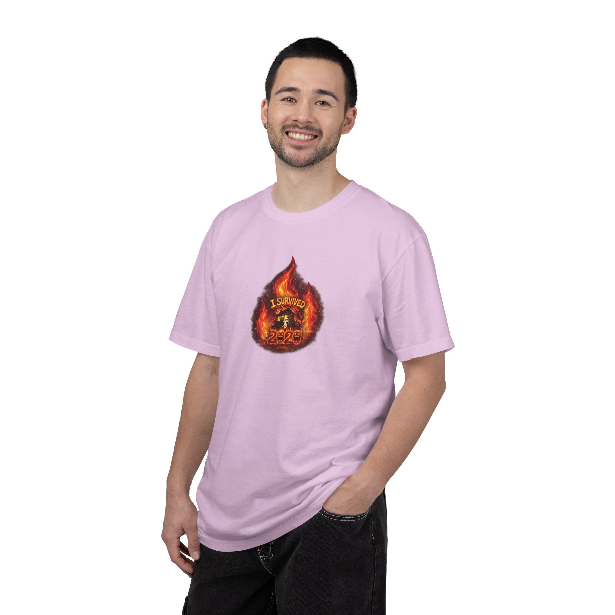 I Survived 2020 — WILDFIRES S2:E1: Director's Cut "Berry Creek" Memorial Unisex Garment-Dyed T-shirt
