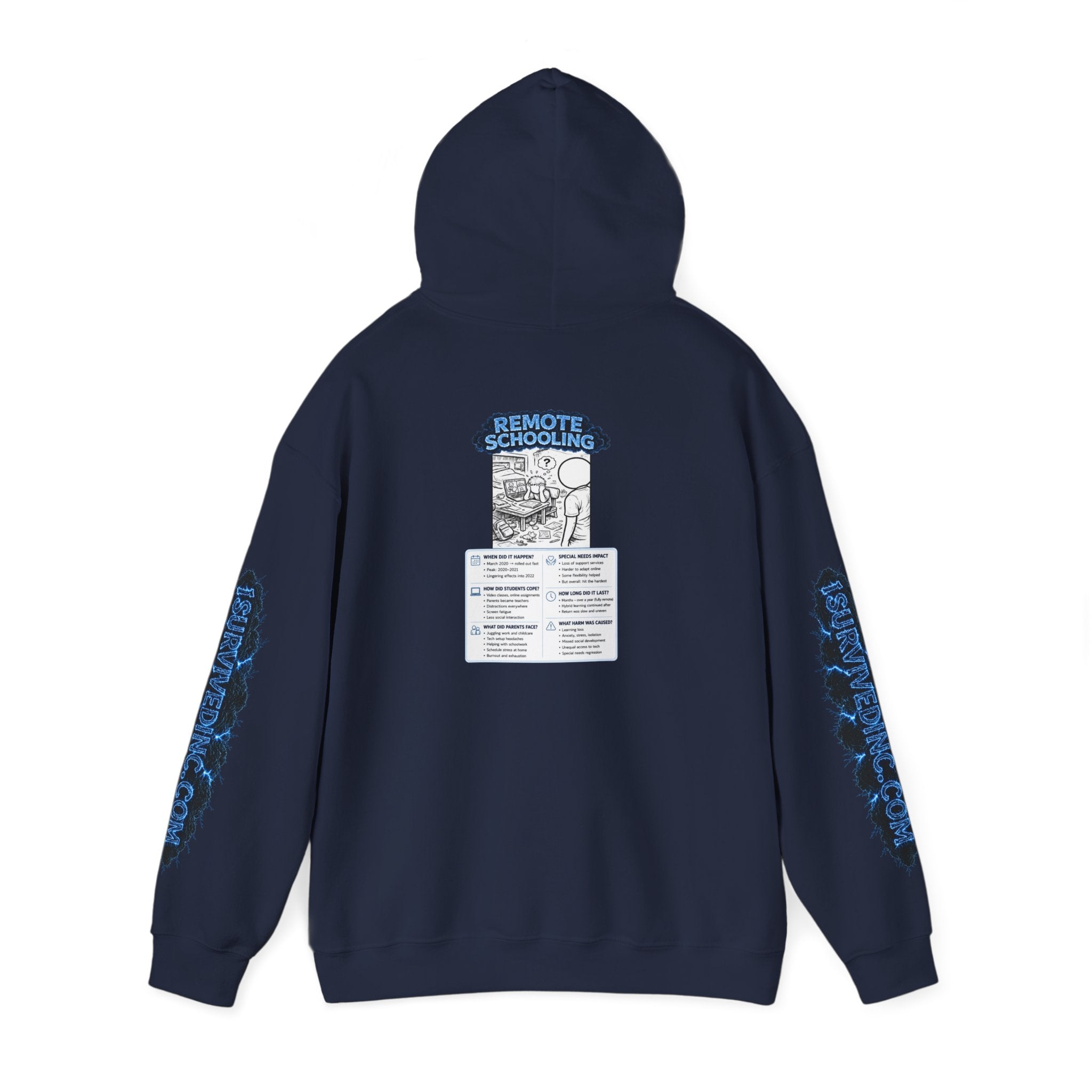 I Survived 2020 — LOCKDOWN S3:E3: "Remote Schooling" Hoodie