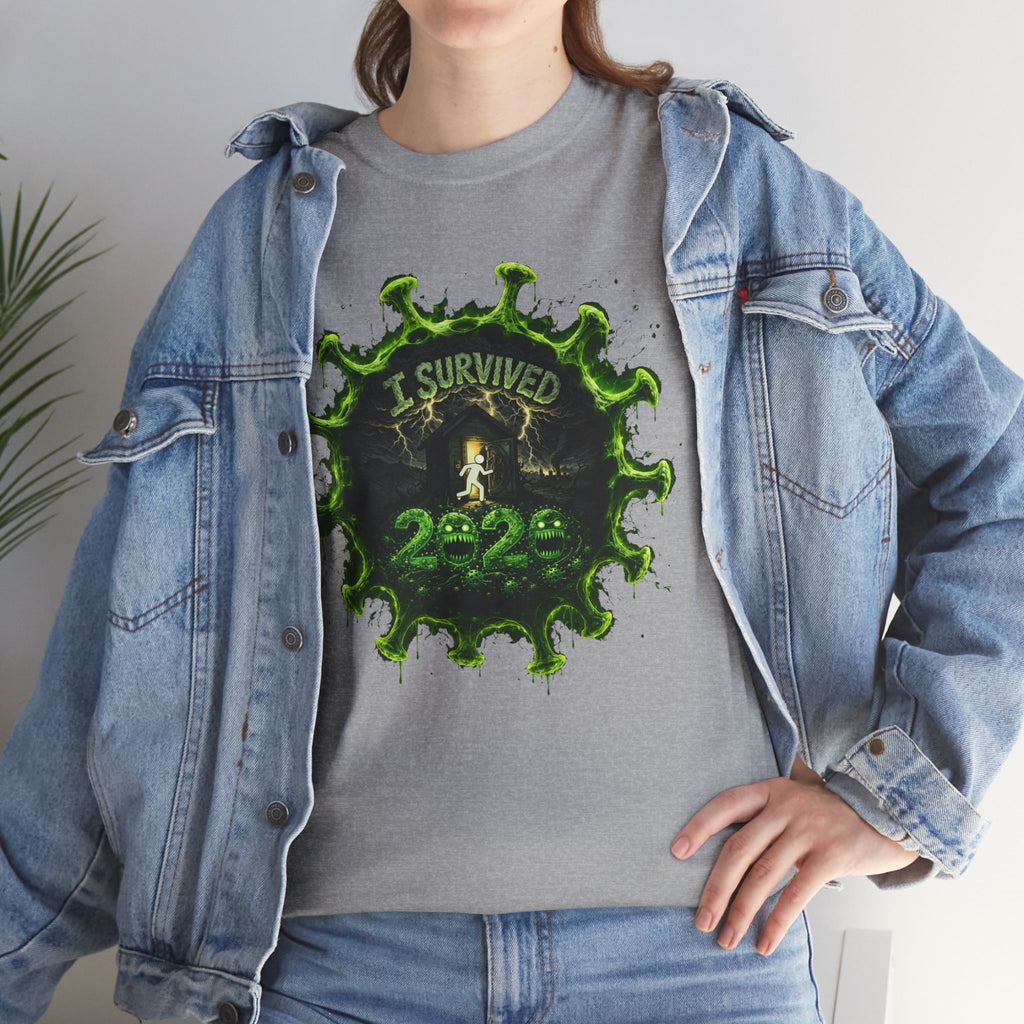 I Survived 2020 — Director's Cut S1:E4 "Mask Madness Mayhem Moment" | Pandemic Edition Unisex Heavy Cotton Tee (SPECIAL EDITION)