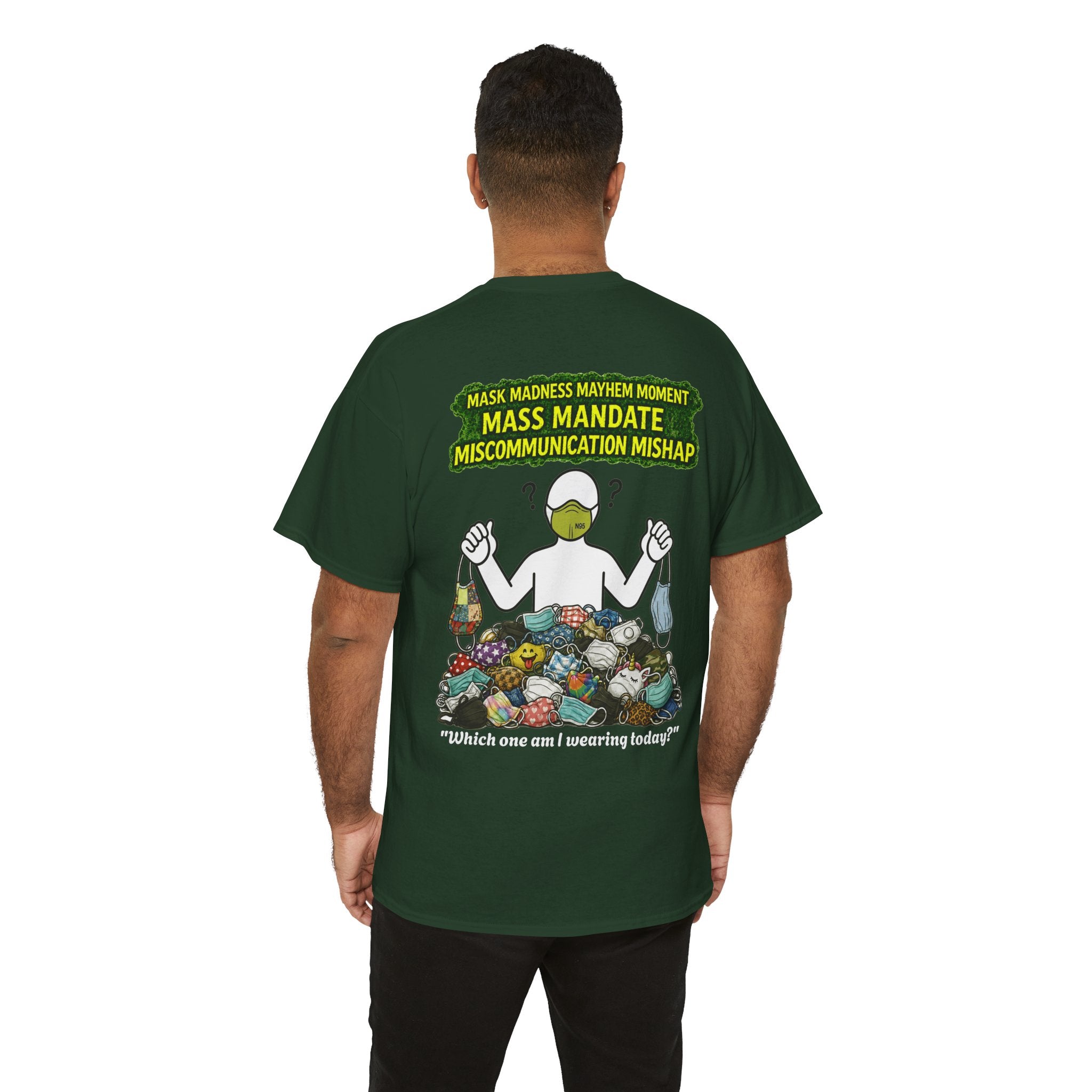 Sobreviví al 2020 — T1:E4 "Caos en Mascarillas: Un Momento de Locura" | Camiseta Unisex de Algodón Grueso Edición Pandemia (EDICIÓN ESPECIAL)