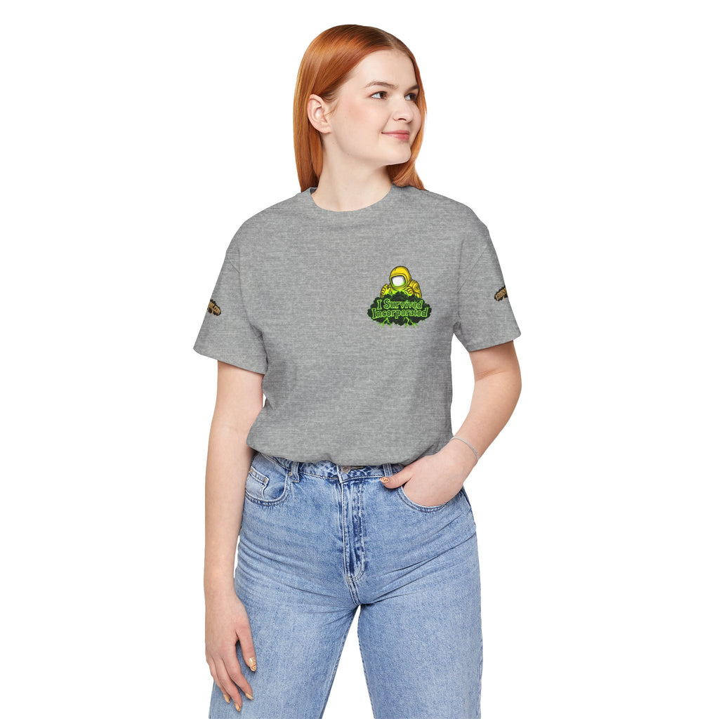 I Survived 2020 — "Please Stand By" Test Pattern Toxic Signal Tee Special Edition Summer Premiere Unisex Jersey Short Sleeve Tee
