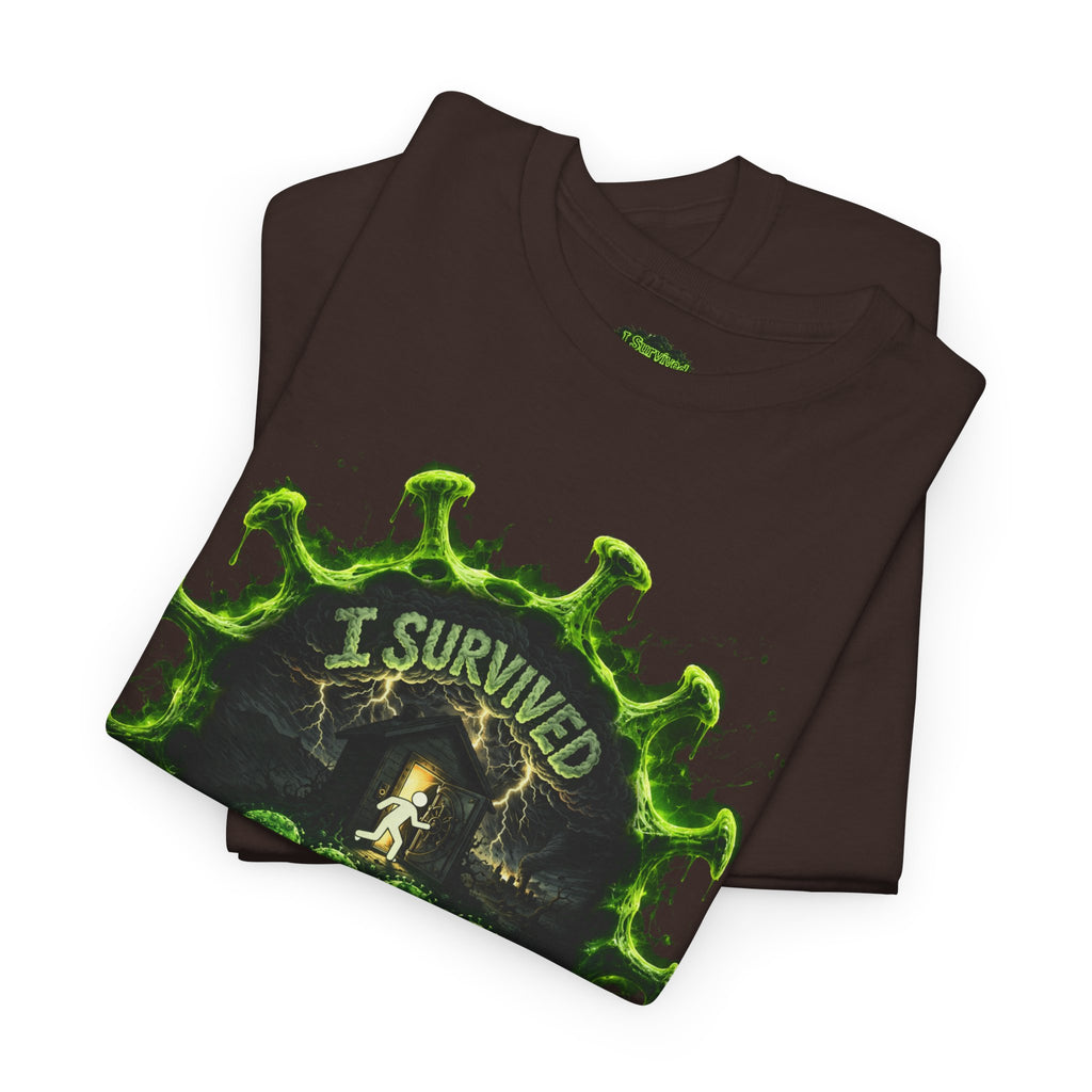 I Survived 2020 — Director's Cut S1:E2 "The Coming of COVID" | Pandemic Edition Unisex Heavy Cotton Tee