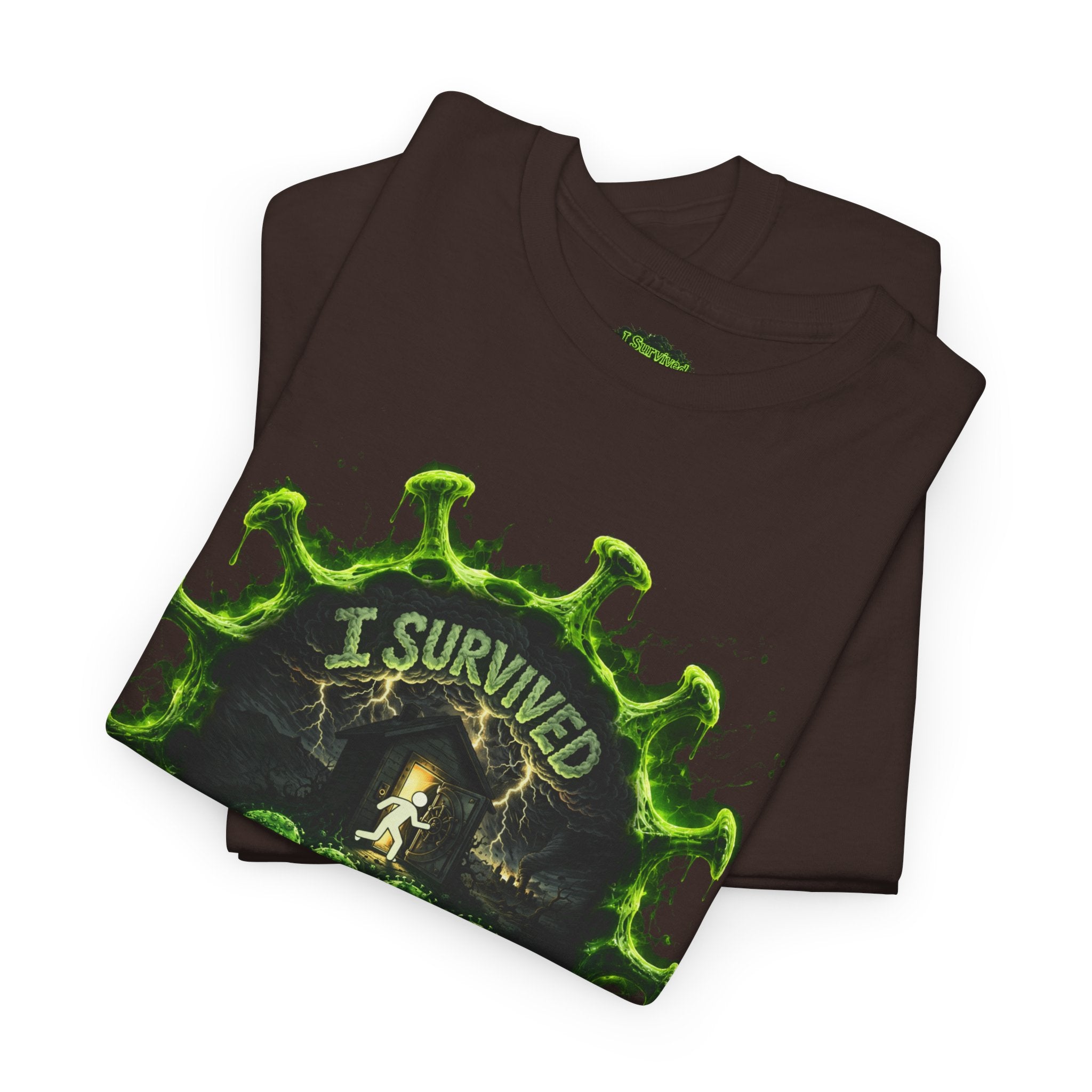 I Survived 2020 — Director's Cut S1:E2 "The Coming of COVID" | Pandemic Edition Unisex Heavy Cotton Tee