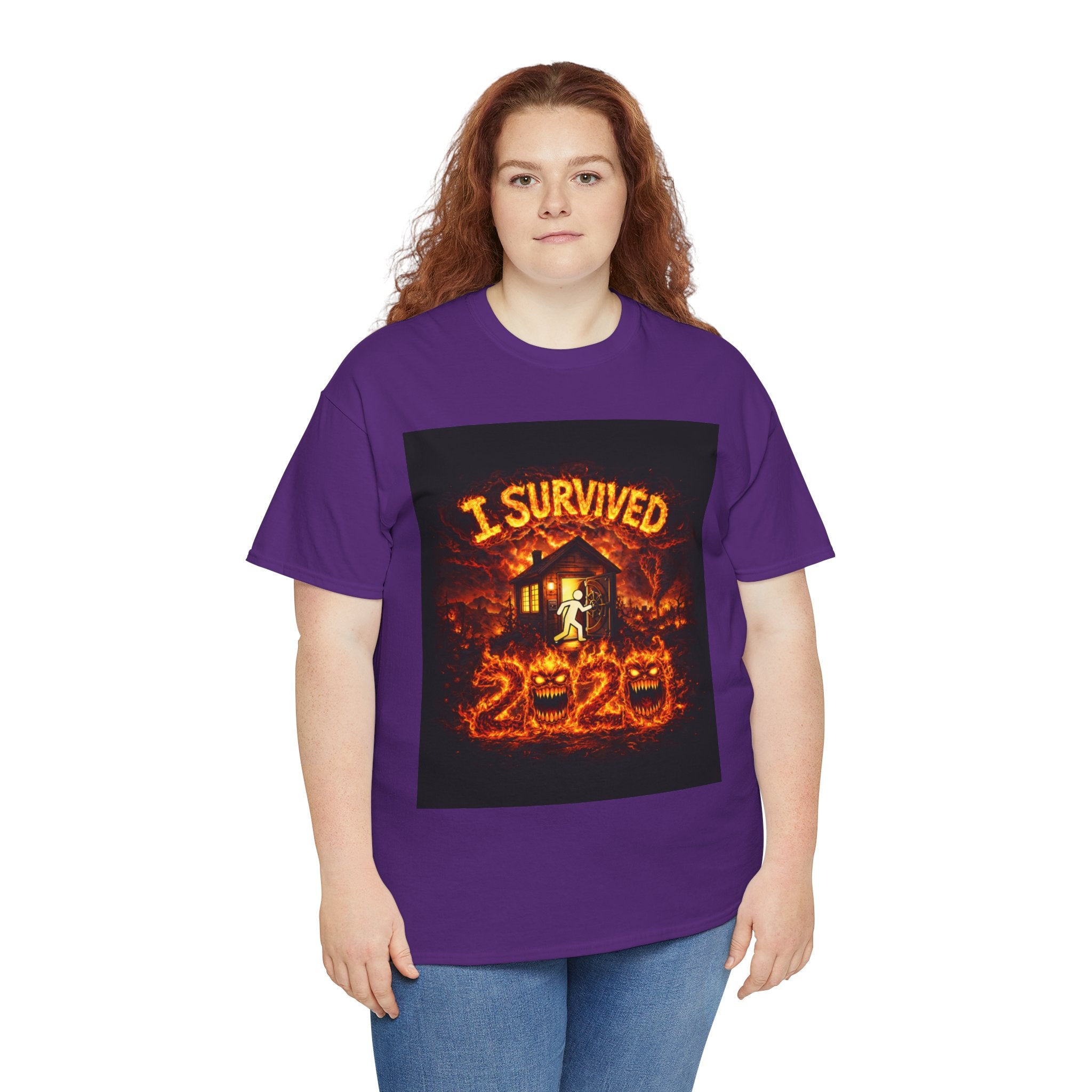 I Survived 2020 — S2:E2 "The Bobcat Fire" | Wildfire Edition Memorial Unisex Heavy Cotton Tee