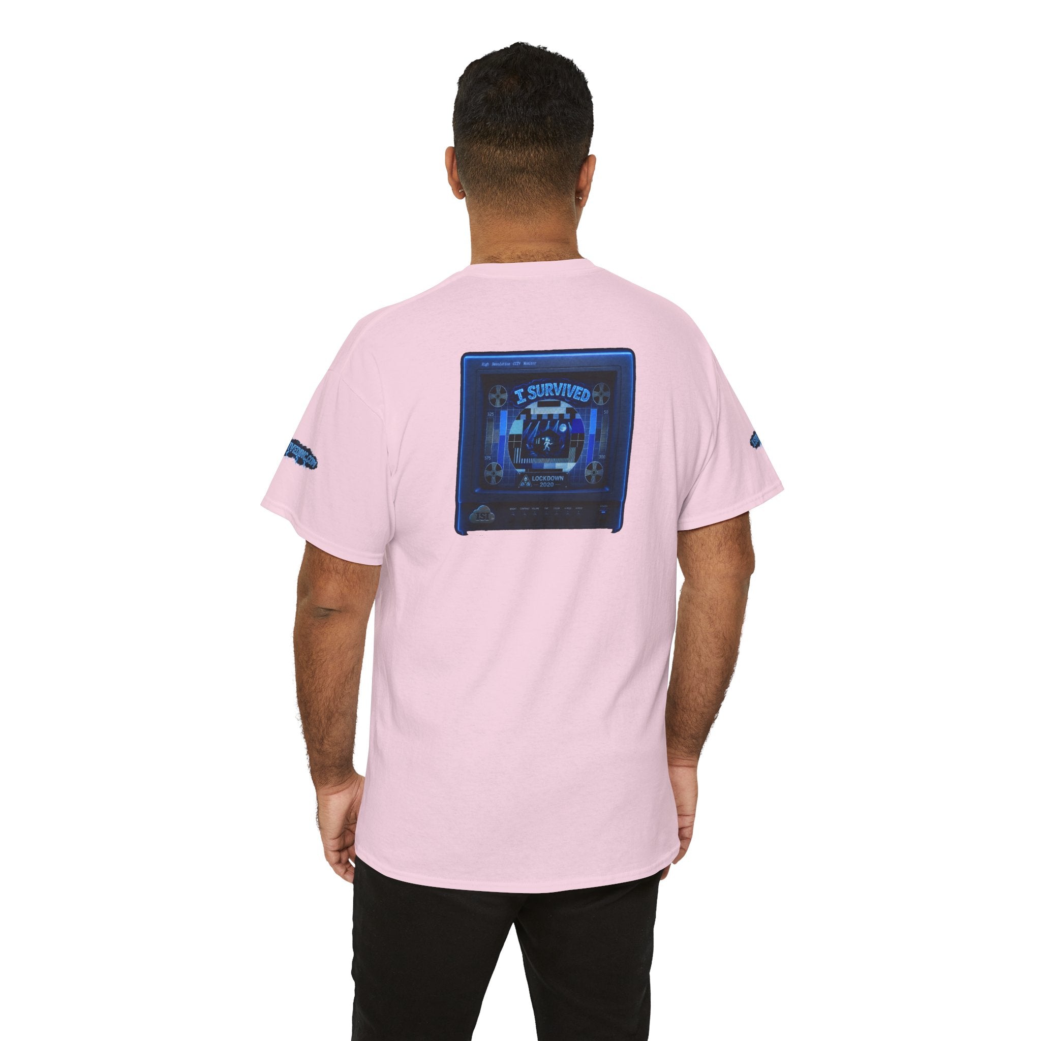 I Survived 2020 — "Please Stand By" Test Pattern Tee Lockdown Special Edition Summer Exclusive Unisex Heavy Cotton Tee
