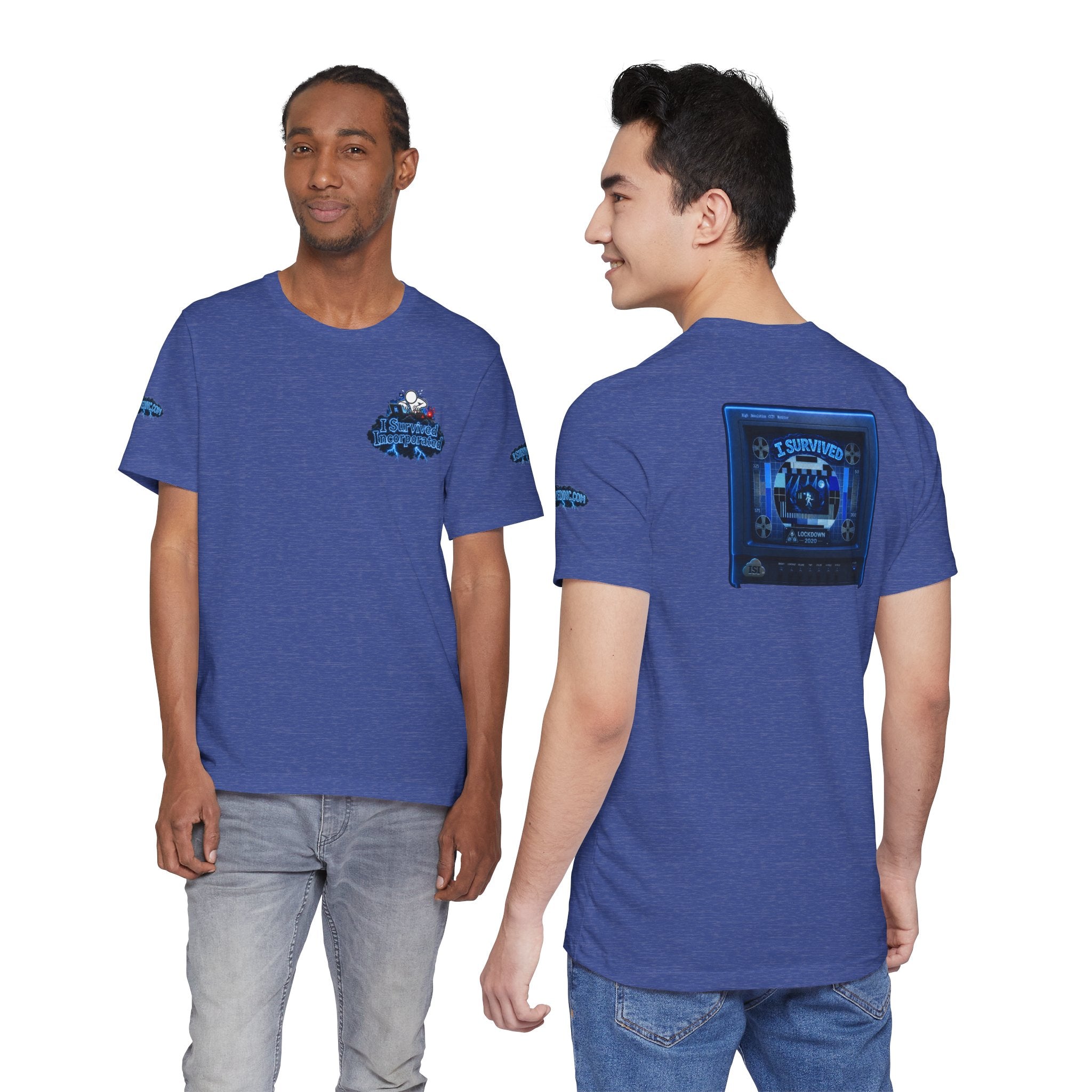 I Survived 2020 — "Please Stand By" Test Pattern Tee Lockdown Special Edition Summer Exclusive Unisex Jersey Short Sleeve Tee