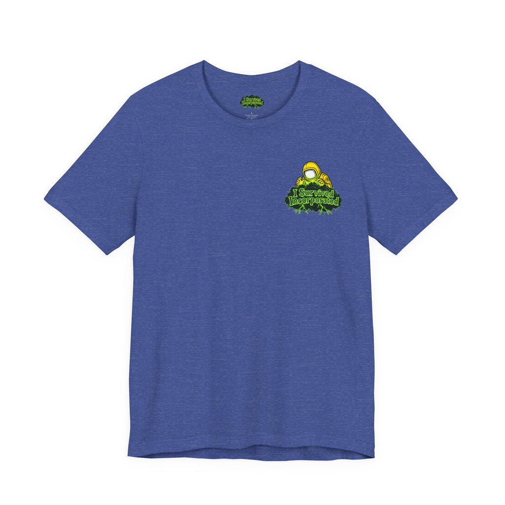 I Survived 2020 — "Please Stand By" Test Pattern Toxic Signal Tee Summer Premiere Unisex Jersey Short Sleeve Tee