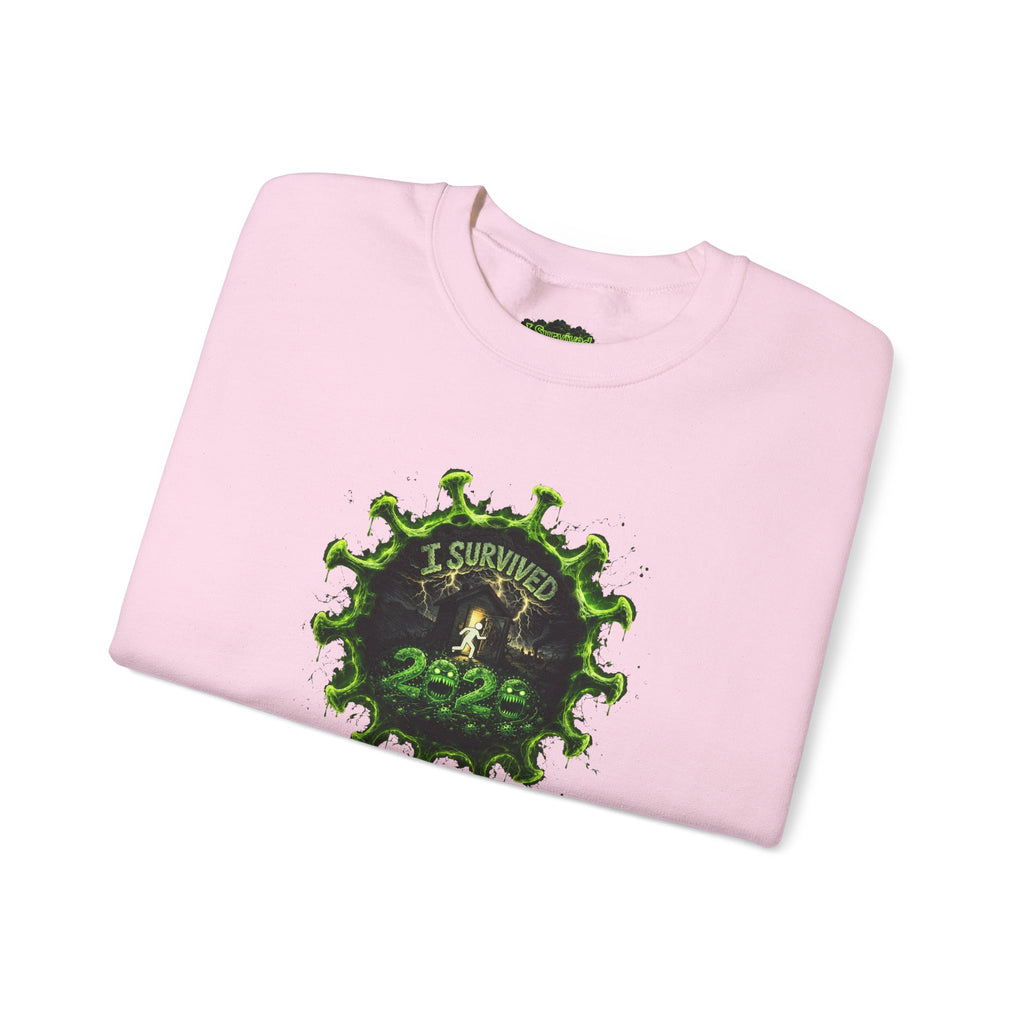 I Survived 2020 — PANDEMIC S1:E2: Director's Cut "The Coming of COVID" Unisex Heavy Blend™ Crewneck Sweatshirt