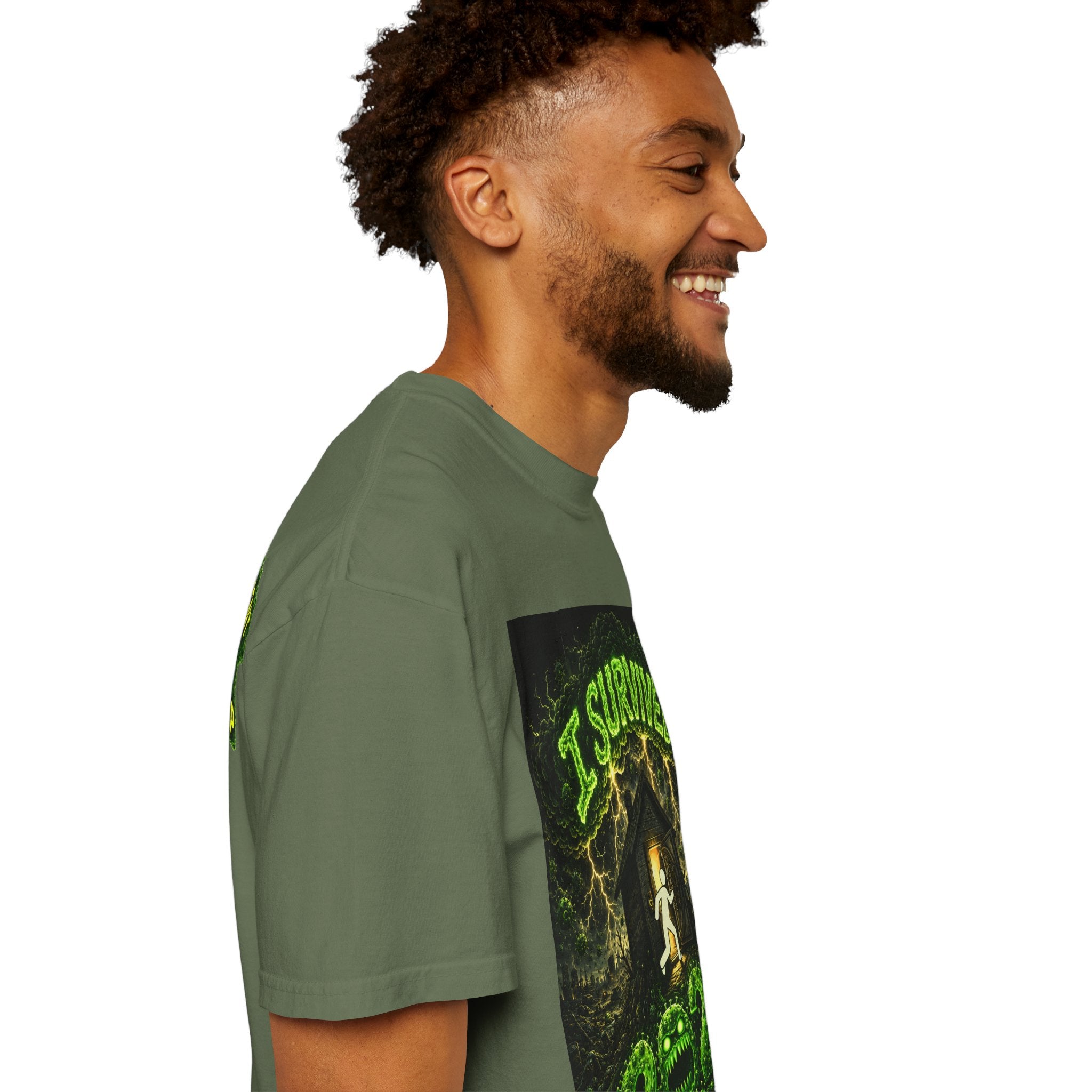 I Survived 2020 — PANDEMIC S1:E4: "Mask Madness" Unisex Garment-Dyed T-shirt