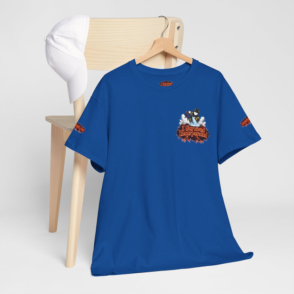 I Survived 2020 — "Please Stand By" Test Pattern Tee Wildfire Signal Special Edition Summer Premiere Unisex Heavy Cotton Tee