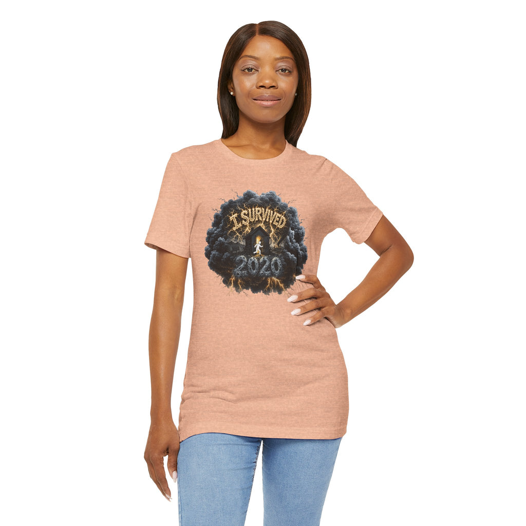 I Survived 2020 — Director's Cut Original Design Teaser Tee | Season 1 Premiere Drop Unisex Jersey Short Sleeve Tee