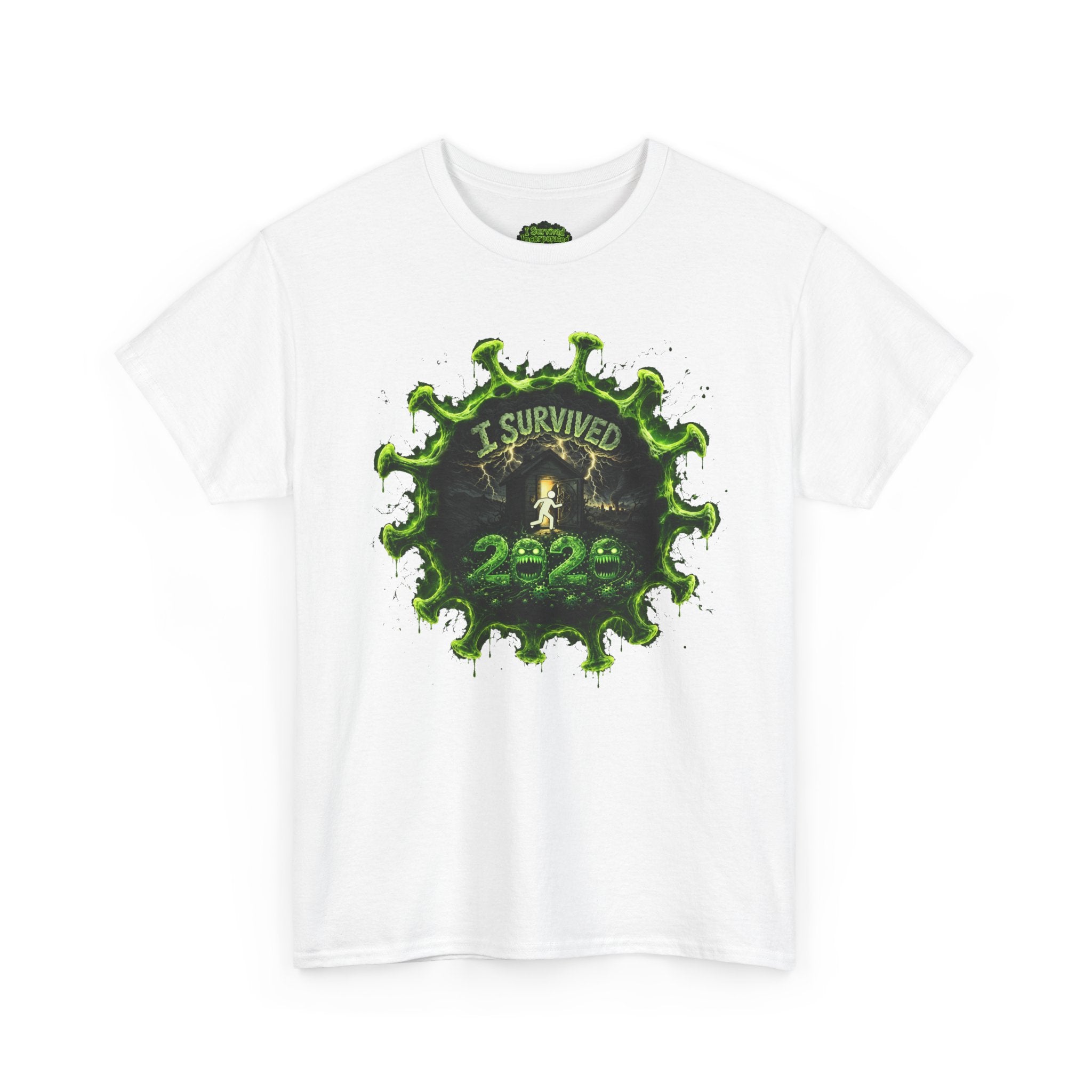 I Survived 2020 — Director's Cut S1:E5 "Delivery Doomsday" | Pandemic Edition Unisex Heavy Cotton Tee