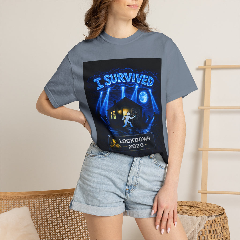 I Survived 2020 — S3:E3 "Remote Schooling" | Lockdown Edition Documentary Unisex Garment-Dyed T-shirt