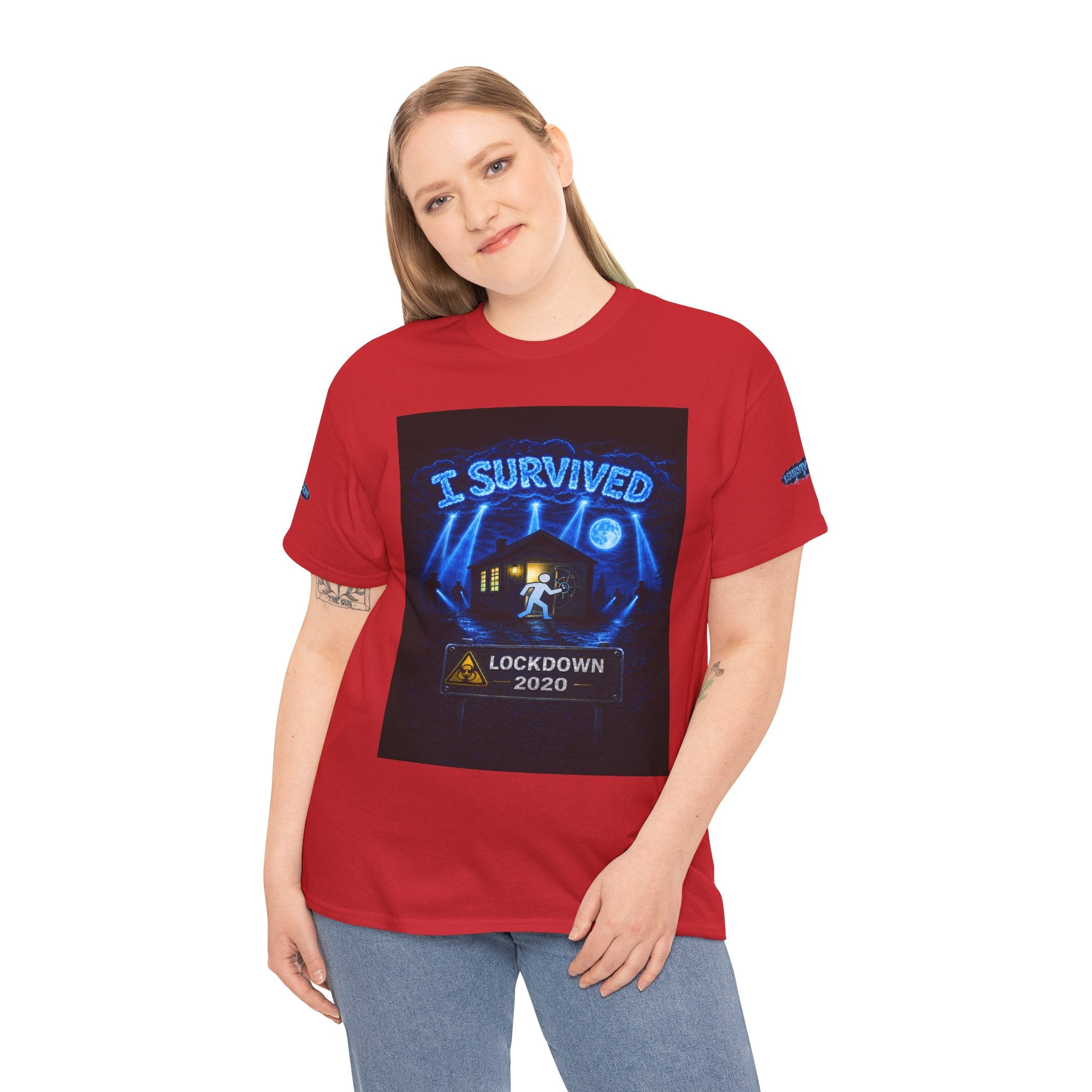 I Survived 2020 — S3:E2 "Dating Under Lockdown" | Lockdown Edition Documentary Unisex Heavy Cotton Tee (SPECIAL EDITION)
