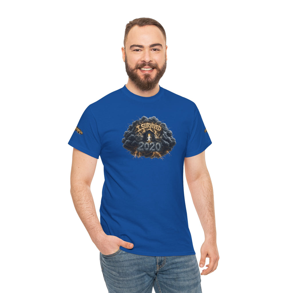 I Survived 2020 — Original PILOT Design: Director's Cut Special Edition Unisex Heavy Cotton Tee