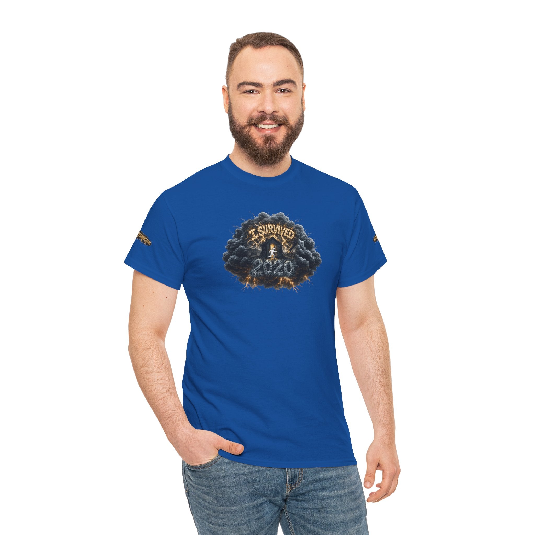 I Survived 2020 — Original PILOT Design: Director's Cut Special Edition Unisex Heavy Cotton Tee