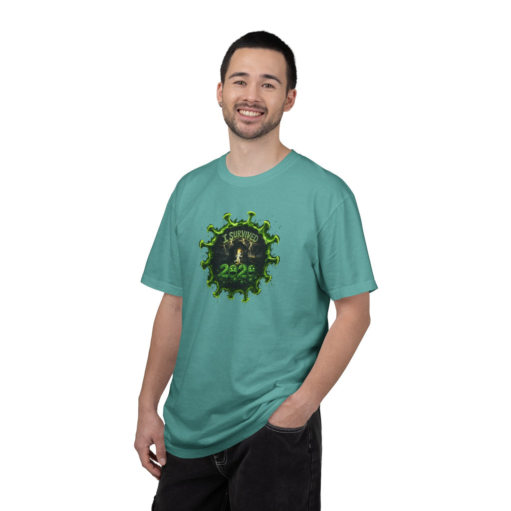 I Survived 2020 — PANDEMIC S1:E5: Director's Cut "Delivery Doomsday" Unisex Garment-Dyed T-shirt
