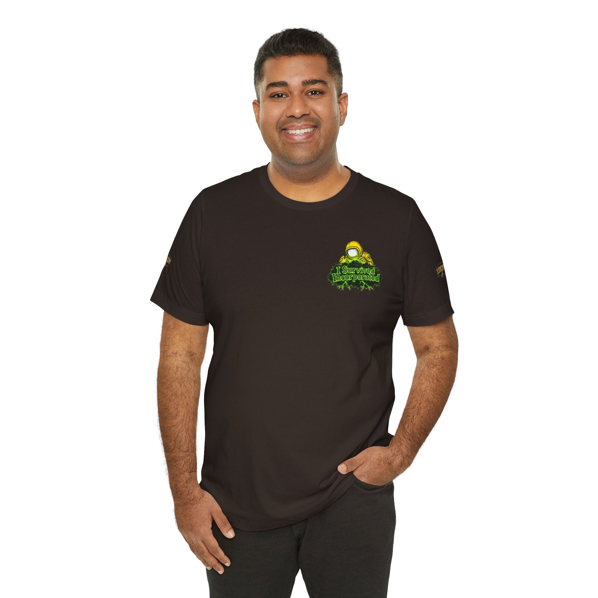 I Survived 2020 — "Please Stand By" Test Pattern Toxic Signal Tee Special Edition Summer Premiere Unisex Jersey Short Sleeve Tee