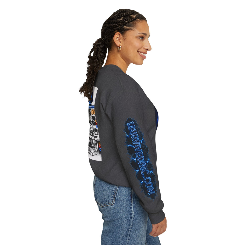 I Survived 2020 — S3:E4 "Working From Home" | Mid-Season Finale Pt. 1 | Lockdown Edition Documentary Unisex Heavy Blend™ Crewneck Sweatshirt