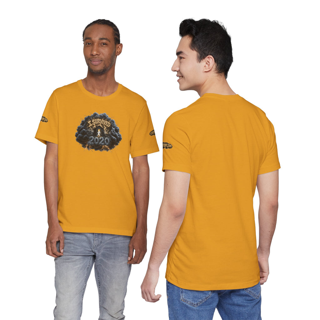 I Survived 2020 — Original PILOT Design: Director's Cut Unisex Jersey Short Sleeve Tee