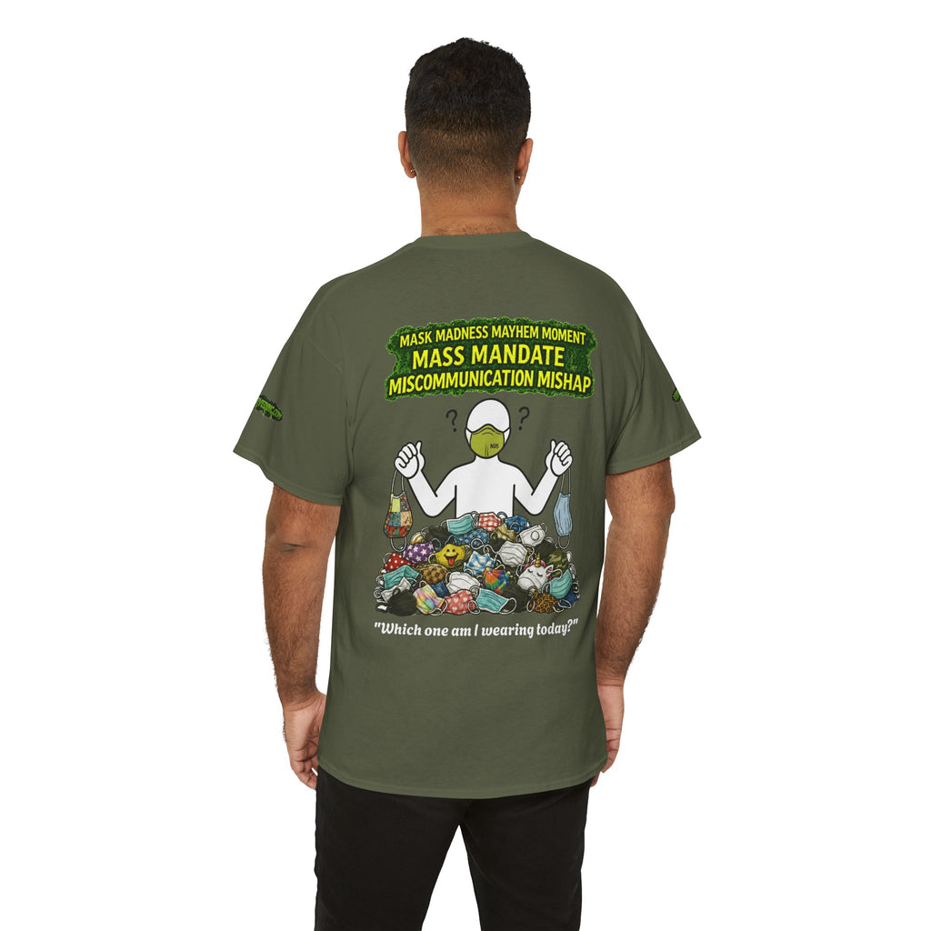 I Survived 2020 — PANDEMIC S1:E4: Special Edition "Mask Madness" Unisex Heavy Cotton Tee