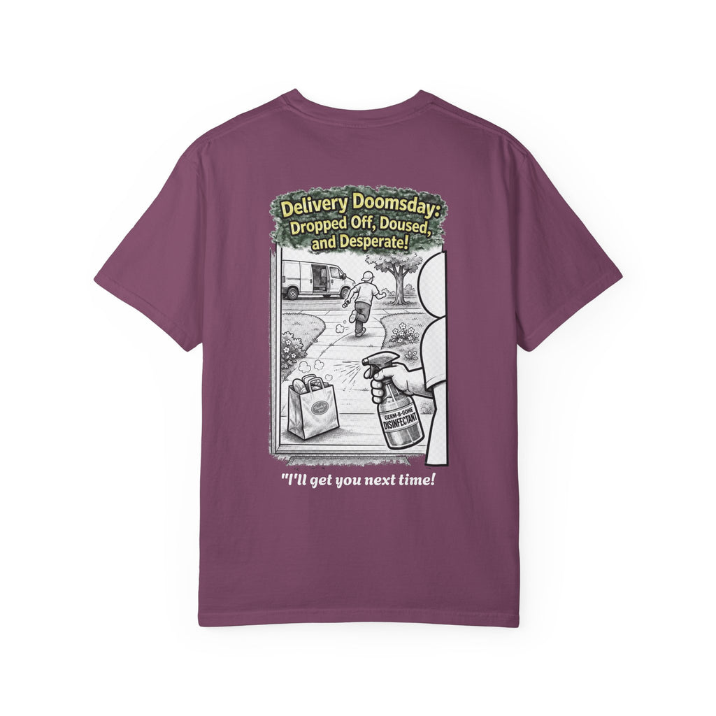 I Survived 2020 — Director's Cut S1:E5 "Delivery Doomsday" | Pandemic Edition Unisex Garment-Dyed T-shirt