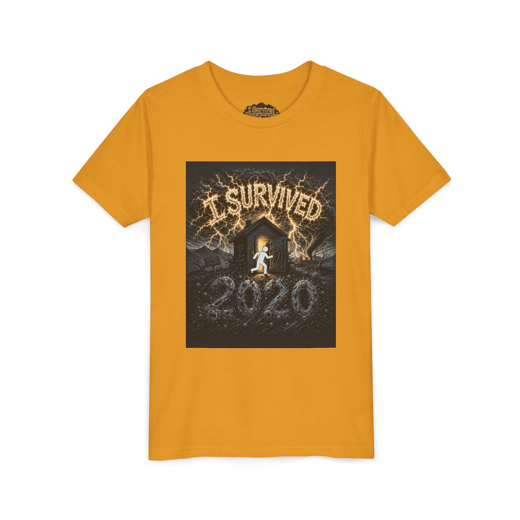 I Survived 2020 — Original Design Teaser Tee | Season 1 Premiere Drop Youth Short Sleeve Tee (SPECIAL EDITION)