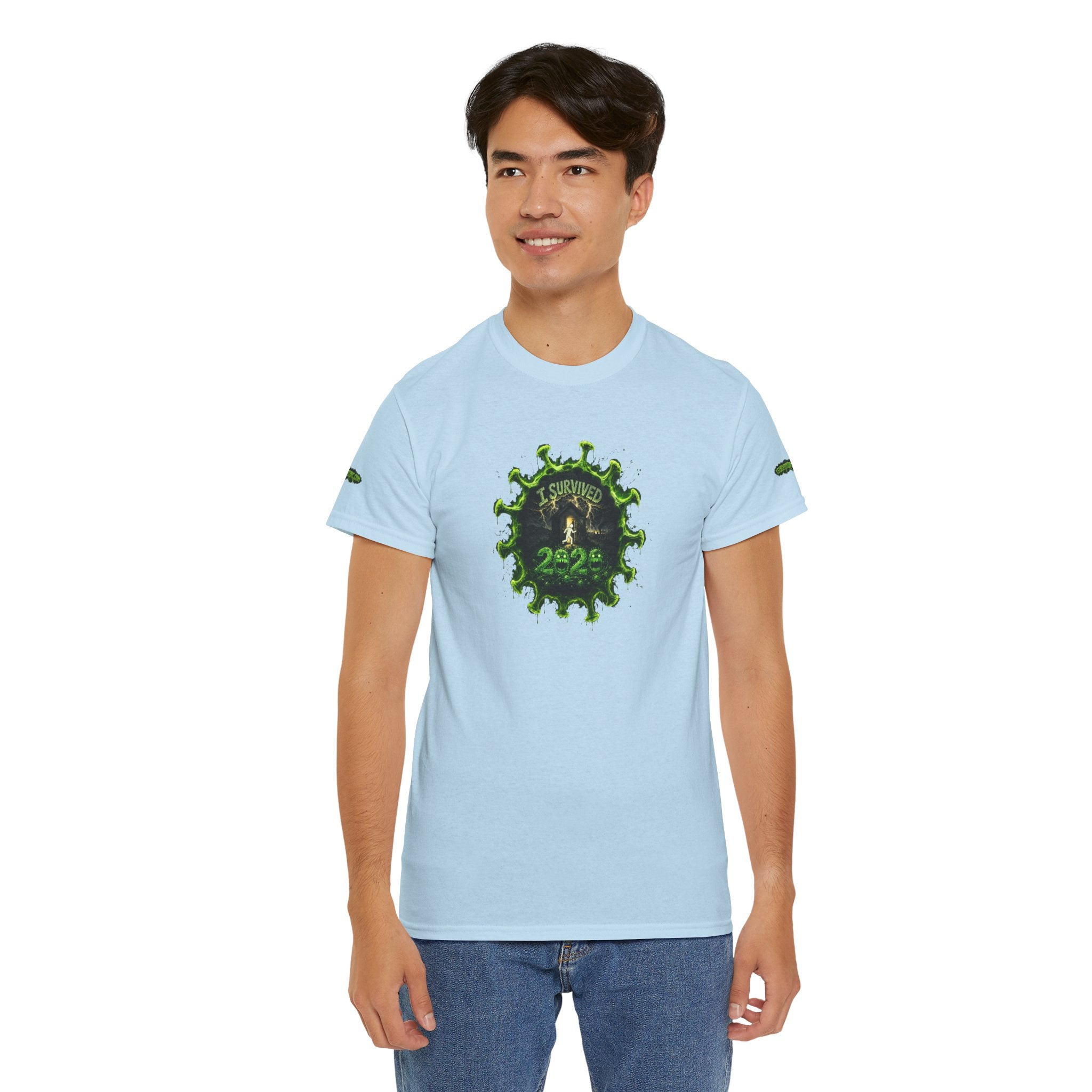 I Survived 2020 — PANDEMIC S1:E1: Director's Cut Special Edition "COVID-19: The Coronavirus" Unisex Heavy Cotton Tee