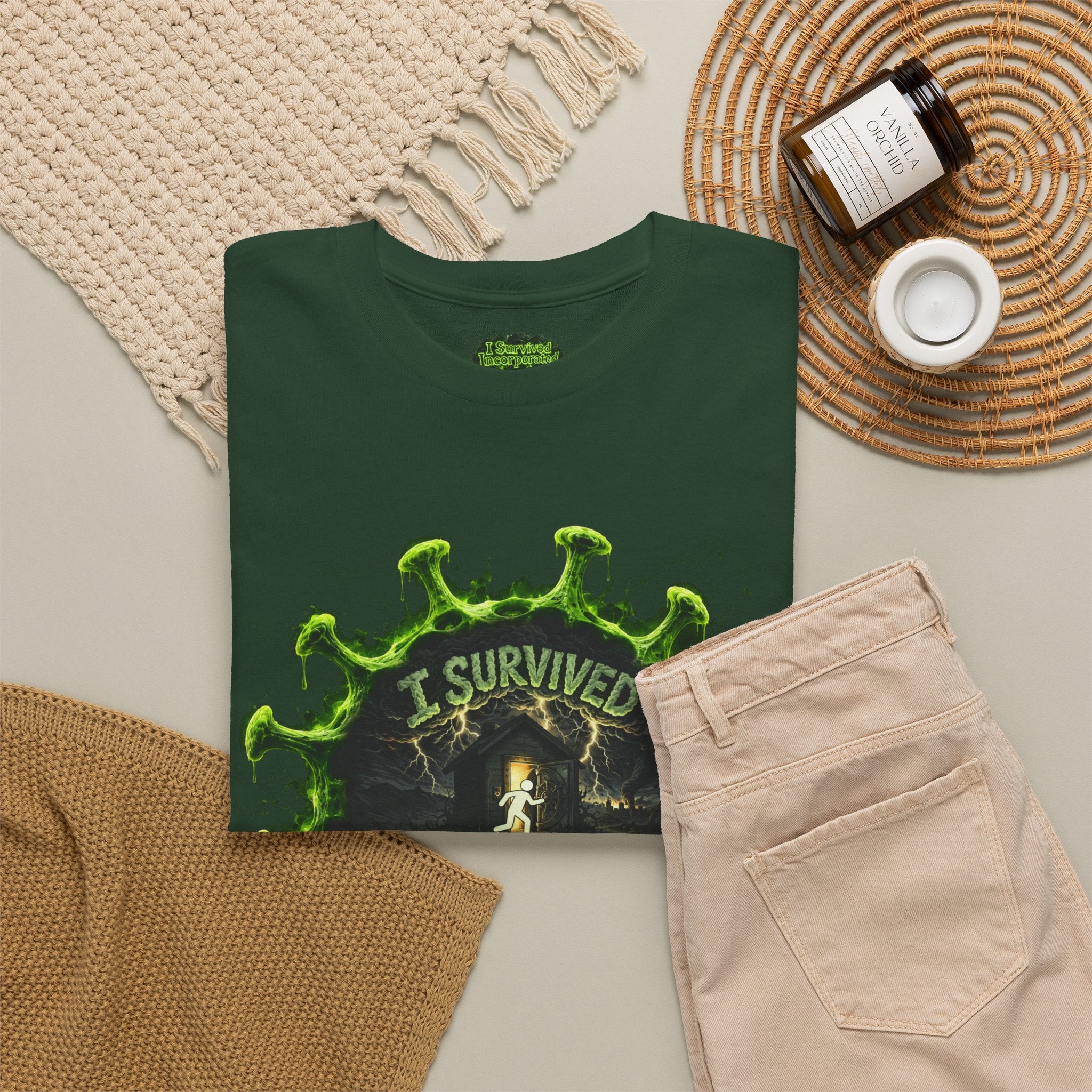 I Survived 2020 — Director's Cut S1:E2 "The Coming of COVID" | Pandemic Edition Unisex Heavy Cotton Tee (SPECIAL EDITION)