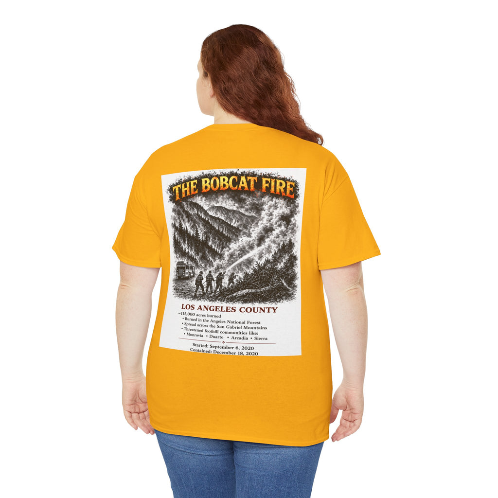 I Survived 2020 — S2:E2 "The Bobcat Fire" | Wildfire Edition Memorial Unisex Heavy Cotton Tee