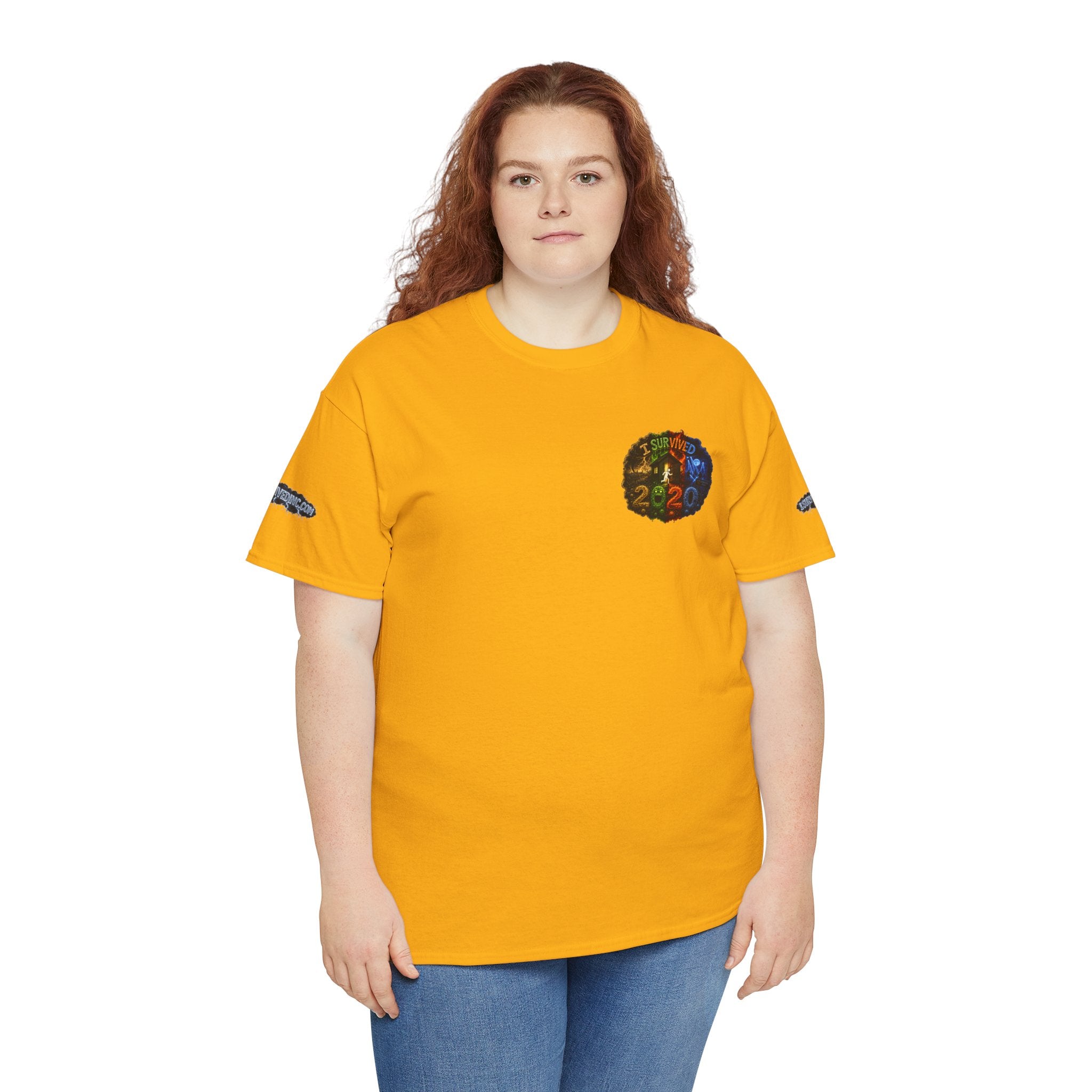 I Survived 2020 — "No Signal" Test Pattern Tee Alien Broadcast Finale Special Edition Summer Premiere Unisex Heavy Cotton Tee