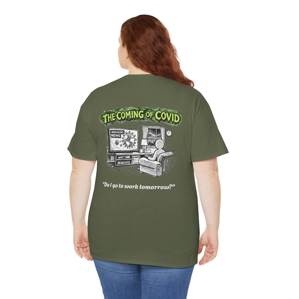I Survived 2020 — Director's Cut S1:E2 "The Coming of COVID" | Pandemic Edition Unisex Heavy Cotton Tee