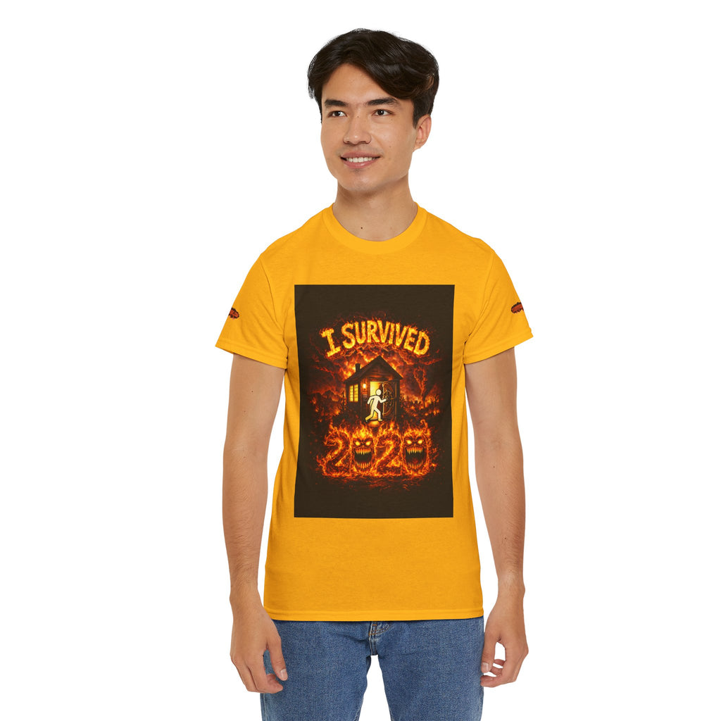 I Survived 2020 — S2:E4 "Western U.S. Wildfire Season" | Mid-Season Finale Pt. 1 | Wildfire Edition Memorial Unisex Heavy Cotton Tee (SPECIAL EDITION)