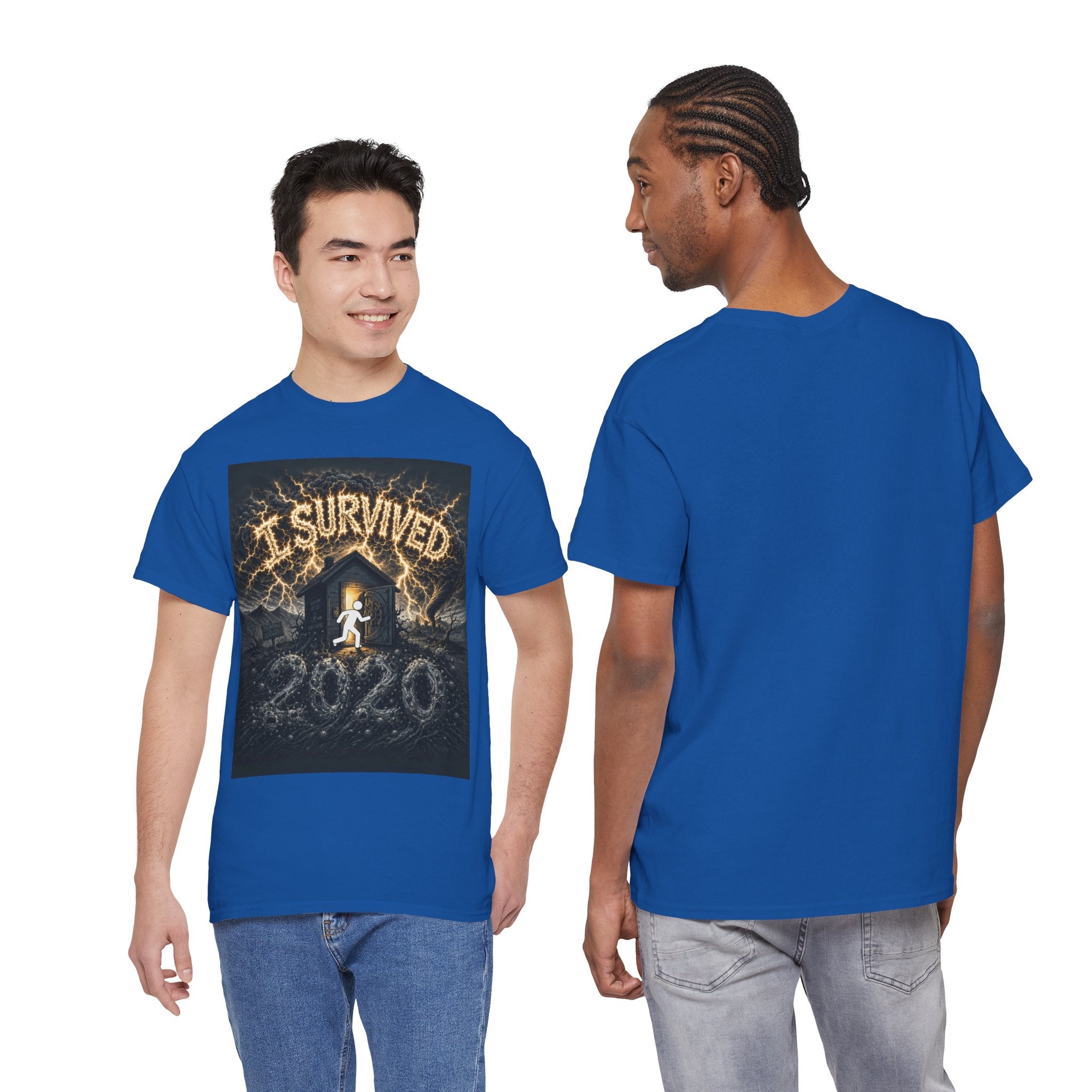 I Survived 2020 — Original PILOT Design Unisex Heavy Cotton Tee
