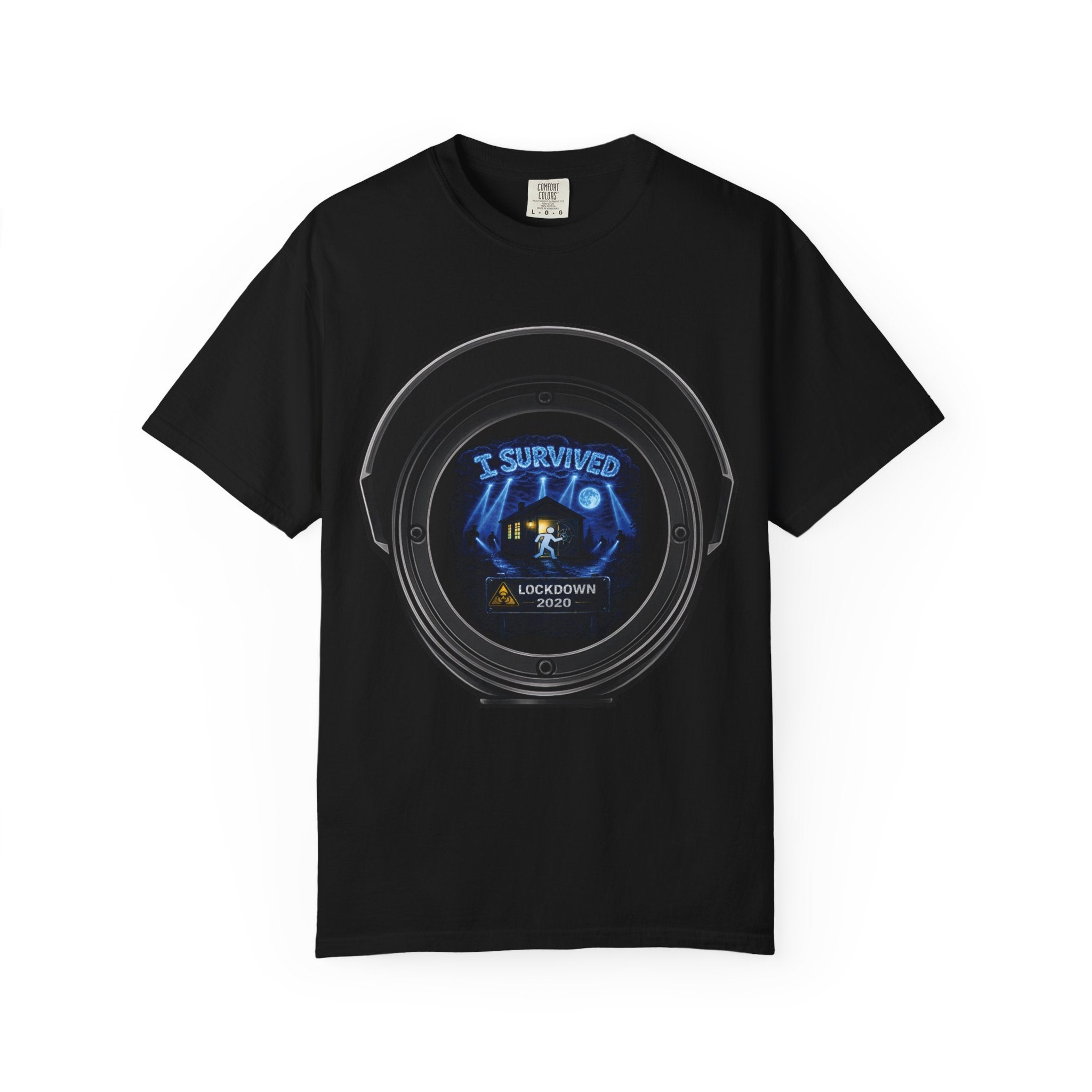 I Survived 2020 — Director's Cut S3:E1 "Quarantine" | Lockdown Edition Documentary Unisex Garment-Dyed T-shirt