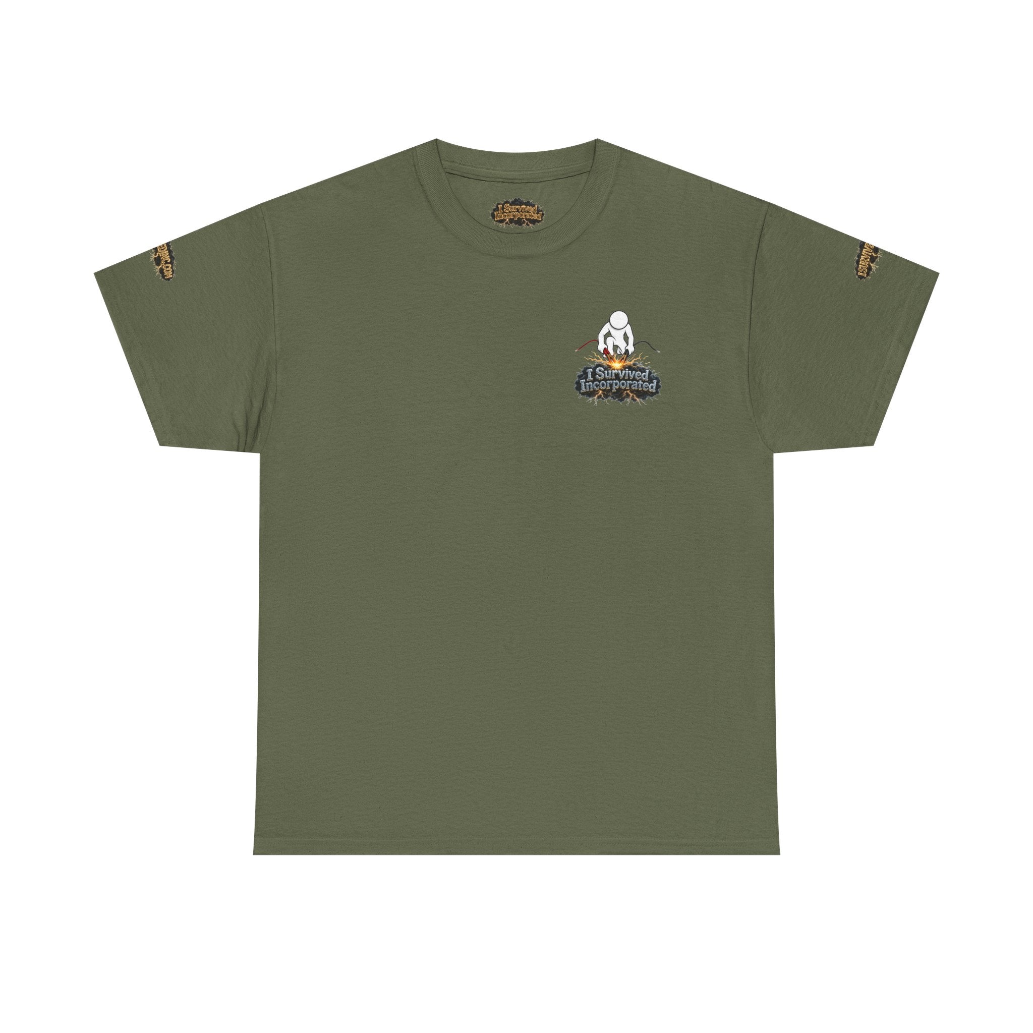 I Survived 2020 — "Please Stand By" Test Pattern Tee Special Edition Summer Premier Unisex Heavy Cotton Tee