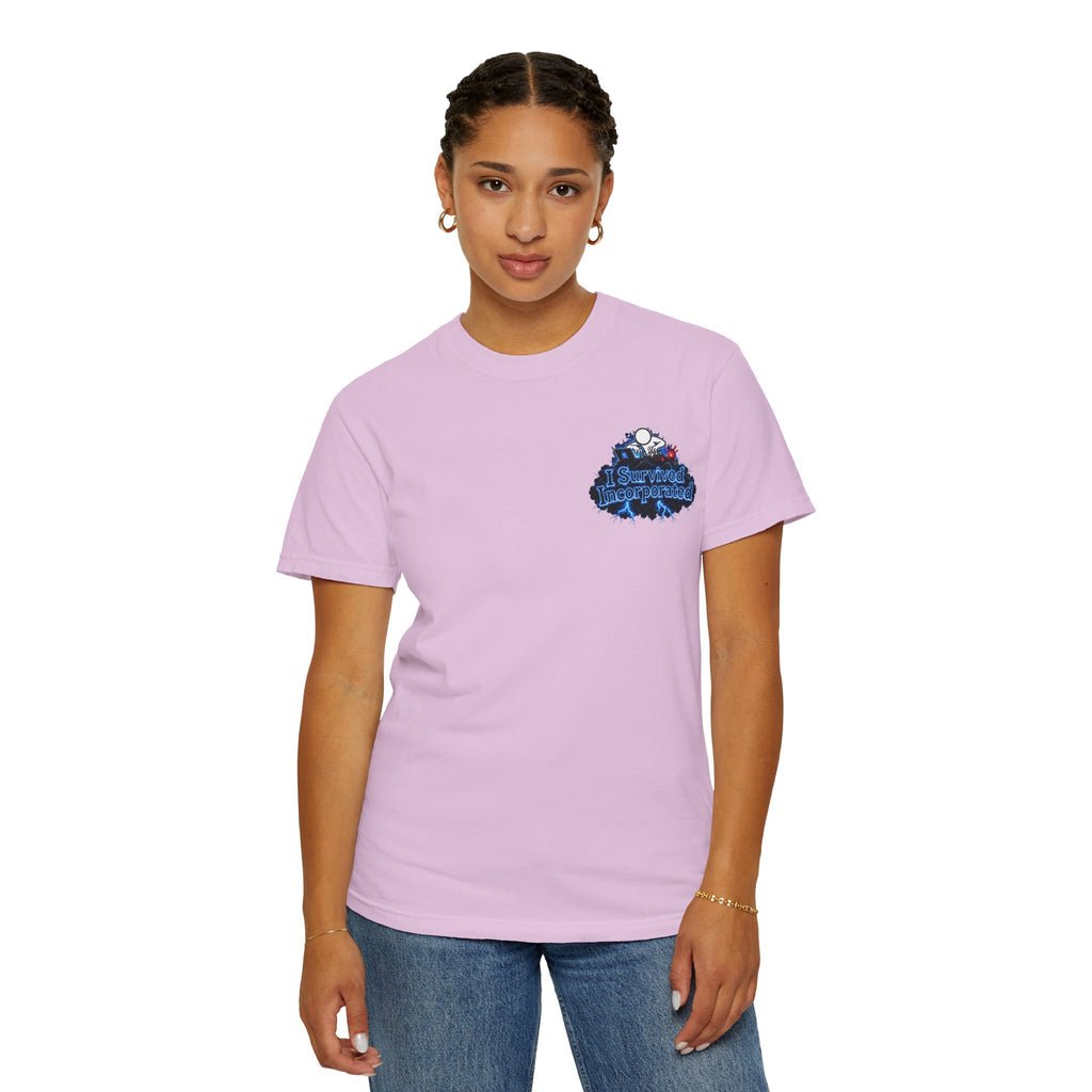 I Survived 2020 — "Please Stand By" Test Pattern Tee Lockdown Special Edition Summer Exclusive Unisex Garment-Dyed T-shirt