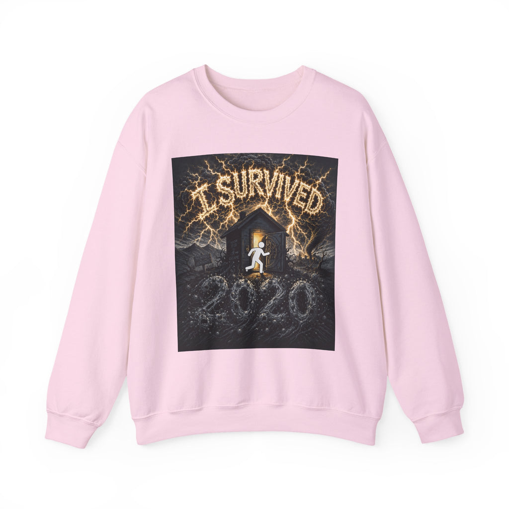 I Survived 2020 — Original PILOT Design Unisex Heavy Blend™ Crewneck Sweatshirt