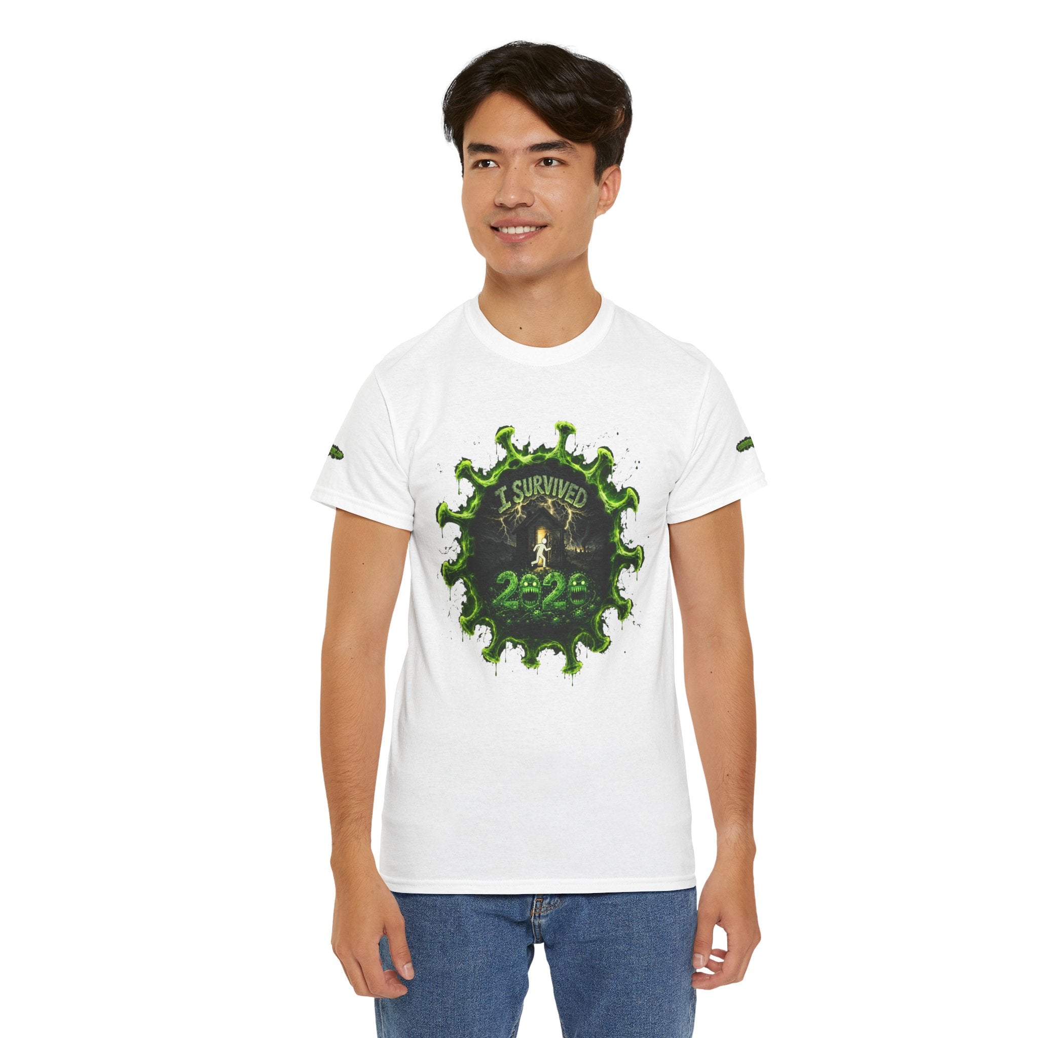 I Survived 2020 — Director's Cut S1:E1 "COVID-19: The Coronavirus" | Pandemic Edition Unisex Heavy Cotton Tee (SPECIAL EDITION)