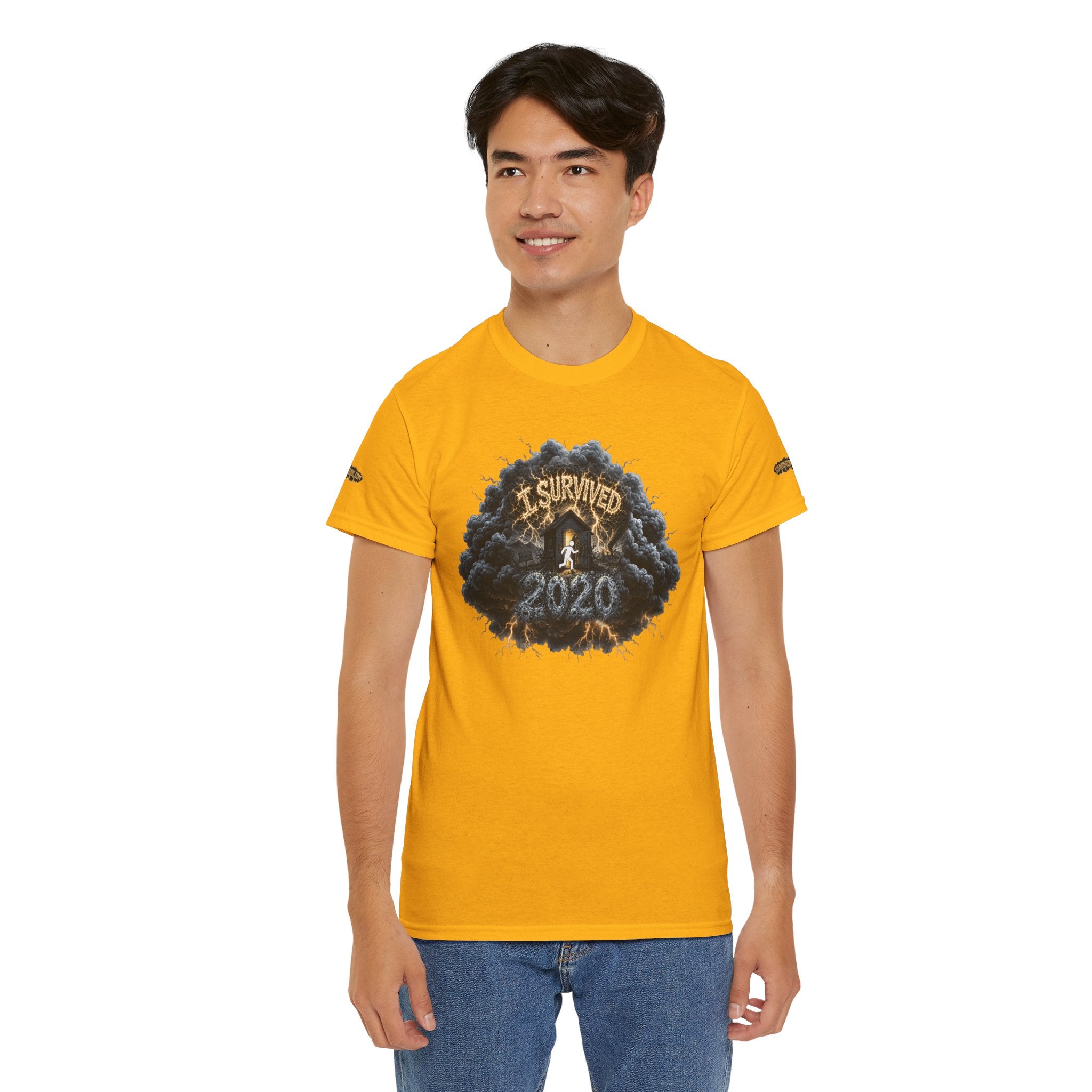 I Survived 2020 — Director's Cut Original Design Teaser Tee | Season 1 Premiere Drop Unisex Heavy Cotton Tee (SPECIAL EDITION)