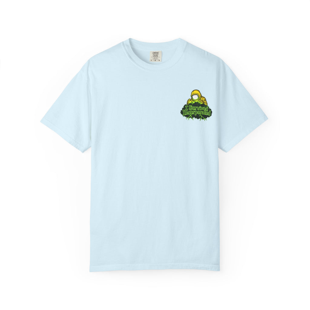 I Survived 2020 — "Please Stand By" Test Pattern Toxic Signal Tee Summer Premiere Unisex Garment-Dyed T-shirt