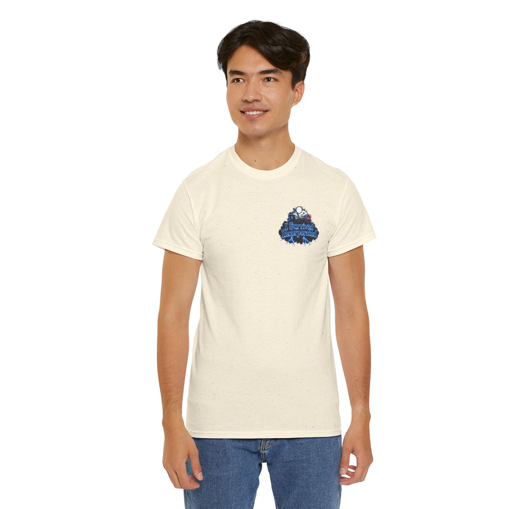 I Survived 2020 — "Please Stand By" Test Pattern Tee Lockdown Surveillance Edition Summer Exclusive Unisex Heavy Cotton Tee