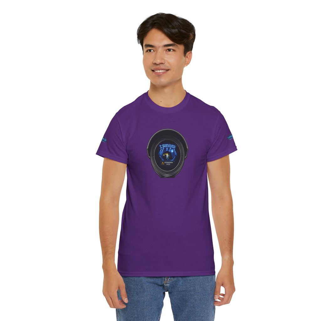 I Survived 2020 — LOCKDOWN S3:E2: Director's Cut Special Edition "Dating Under Lockdown" Unisex Heavy Cotton Tee